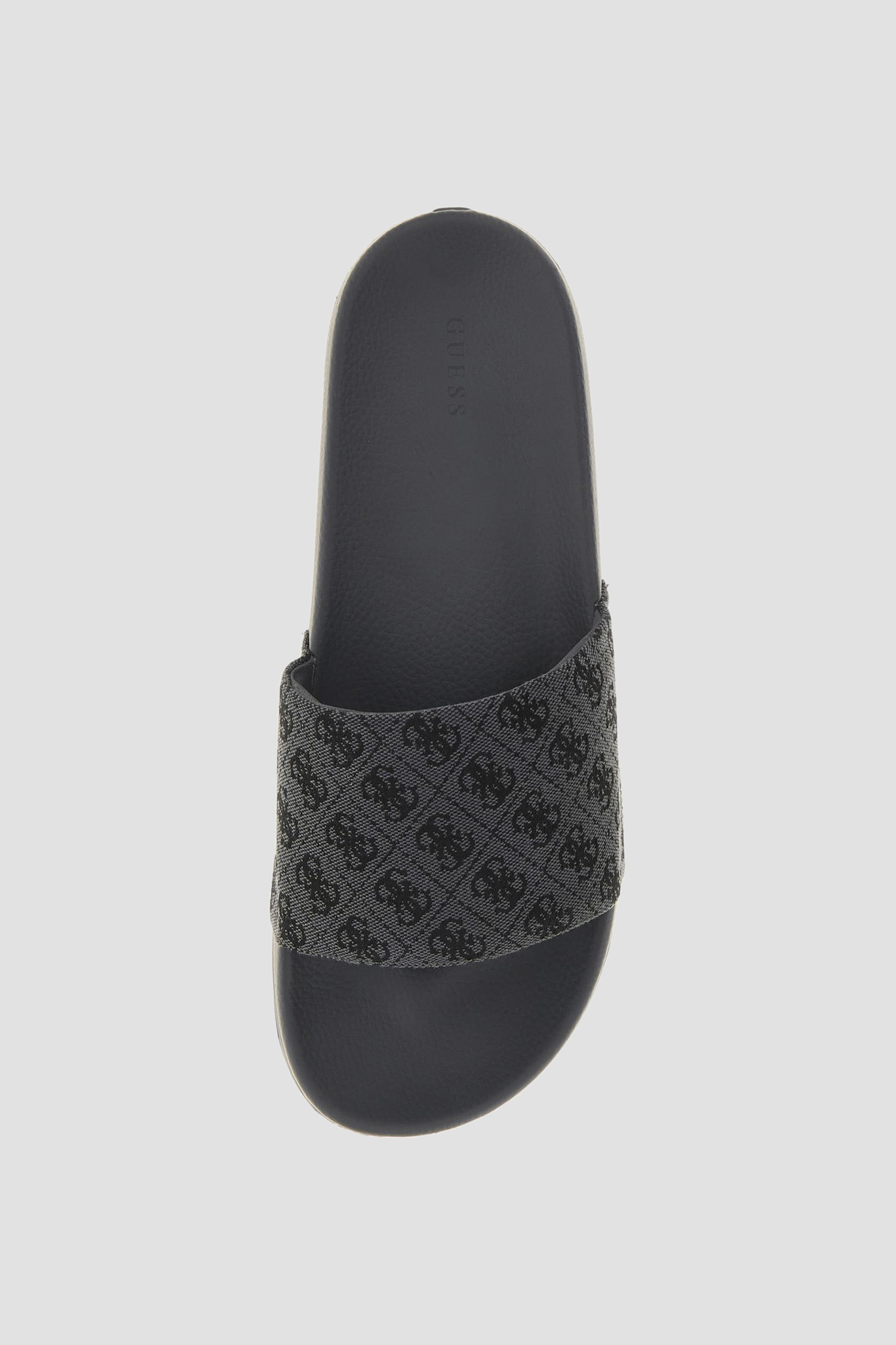 Мужские черные слайдеры с узором Guess FMGTOJ.FAB19;COBLA
