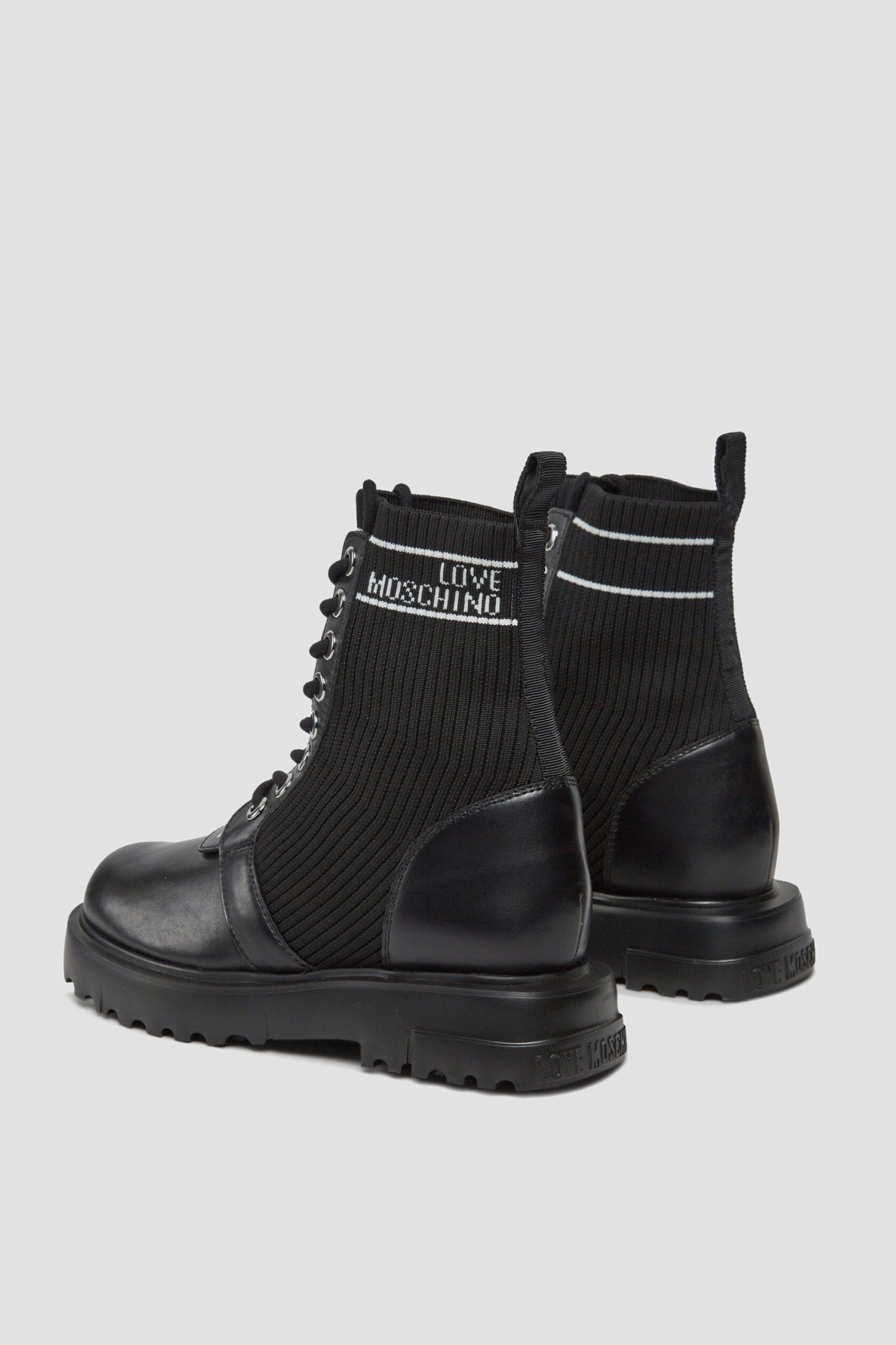 Жіночі чорні черевики Moschino JA24324G0H.IY6;00A