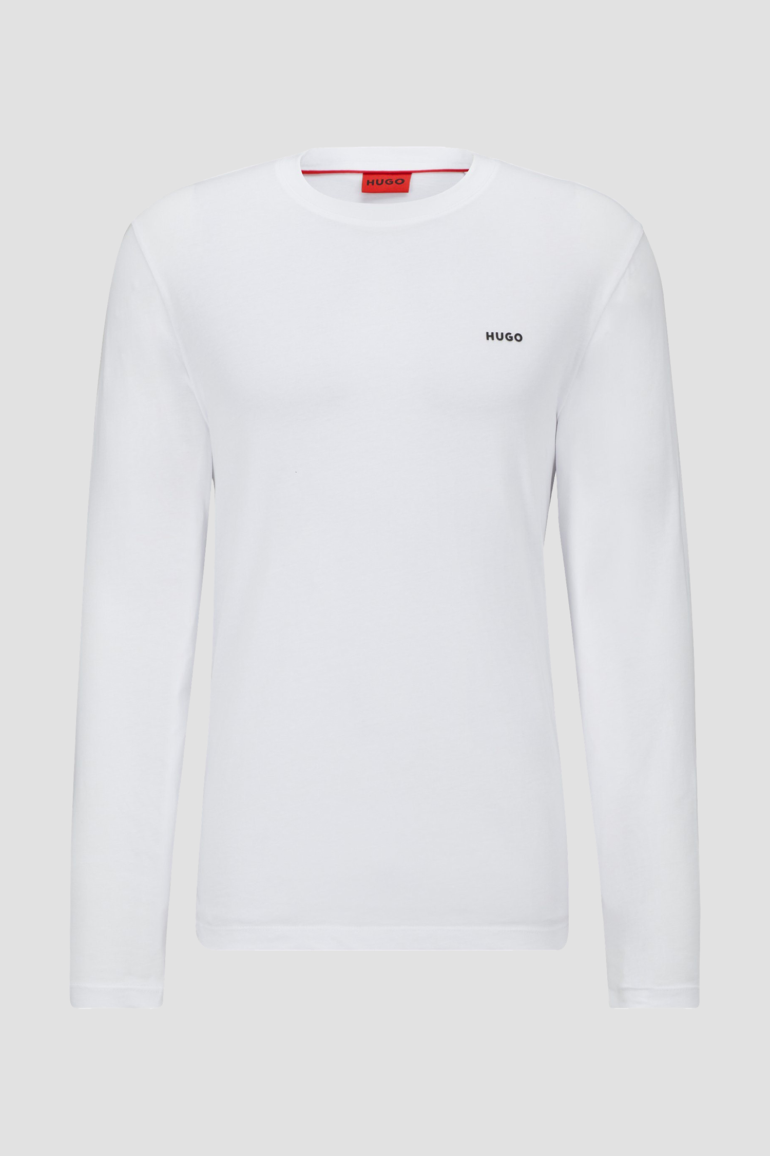 Чоловічий білий лонгслів HUGO 50466159;100