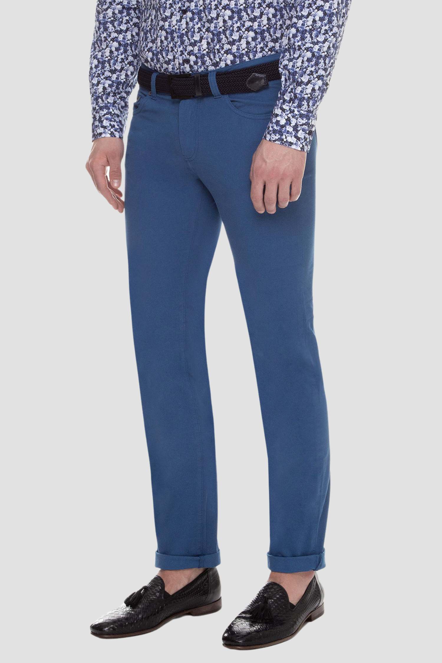Мужские синие брюки Karl Lagerfeld 591819.265840;650