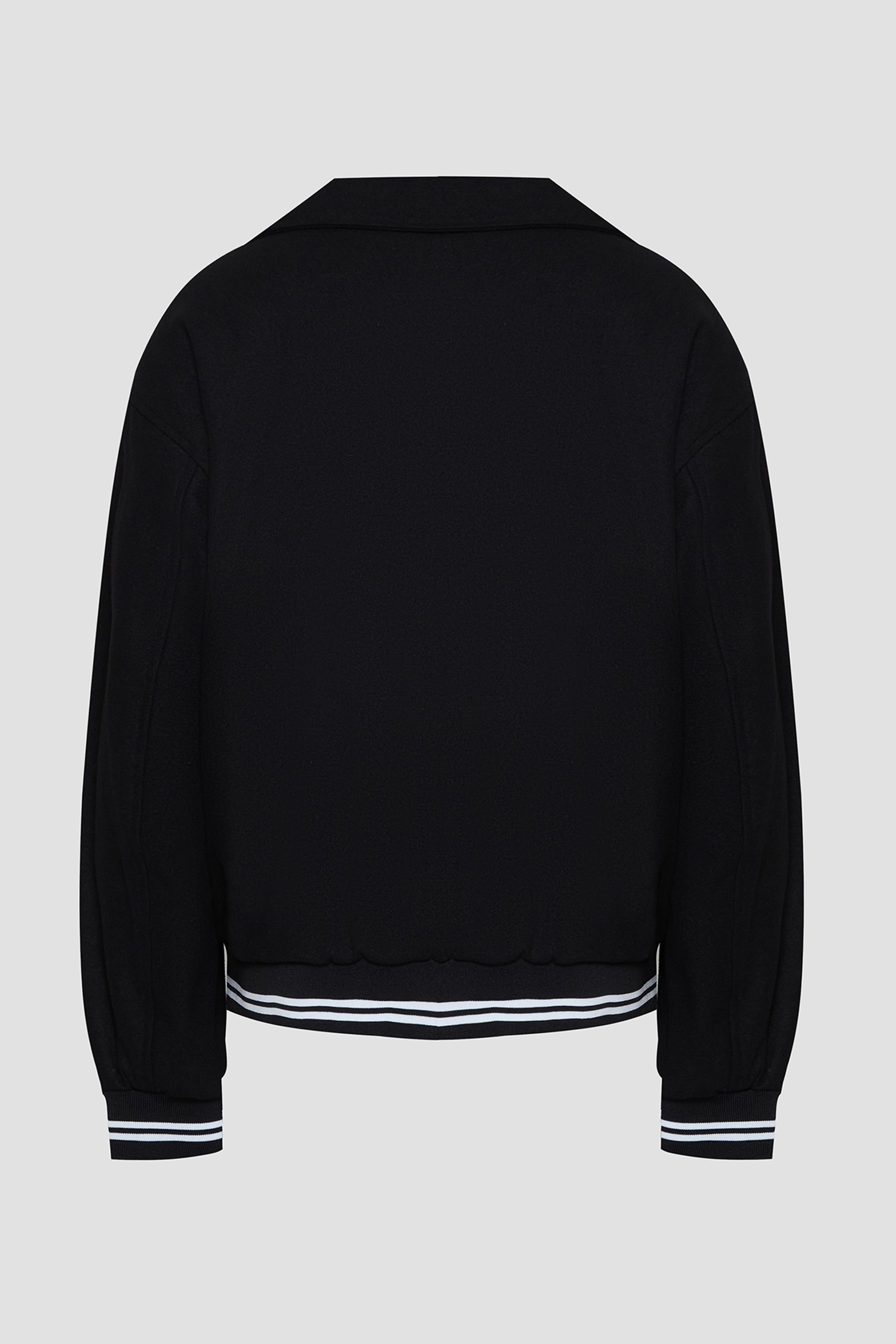 Мужская черная шерстяная куртка Karl Lagerfeld 553538.505006;991