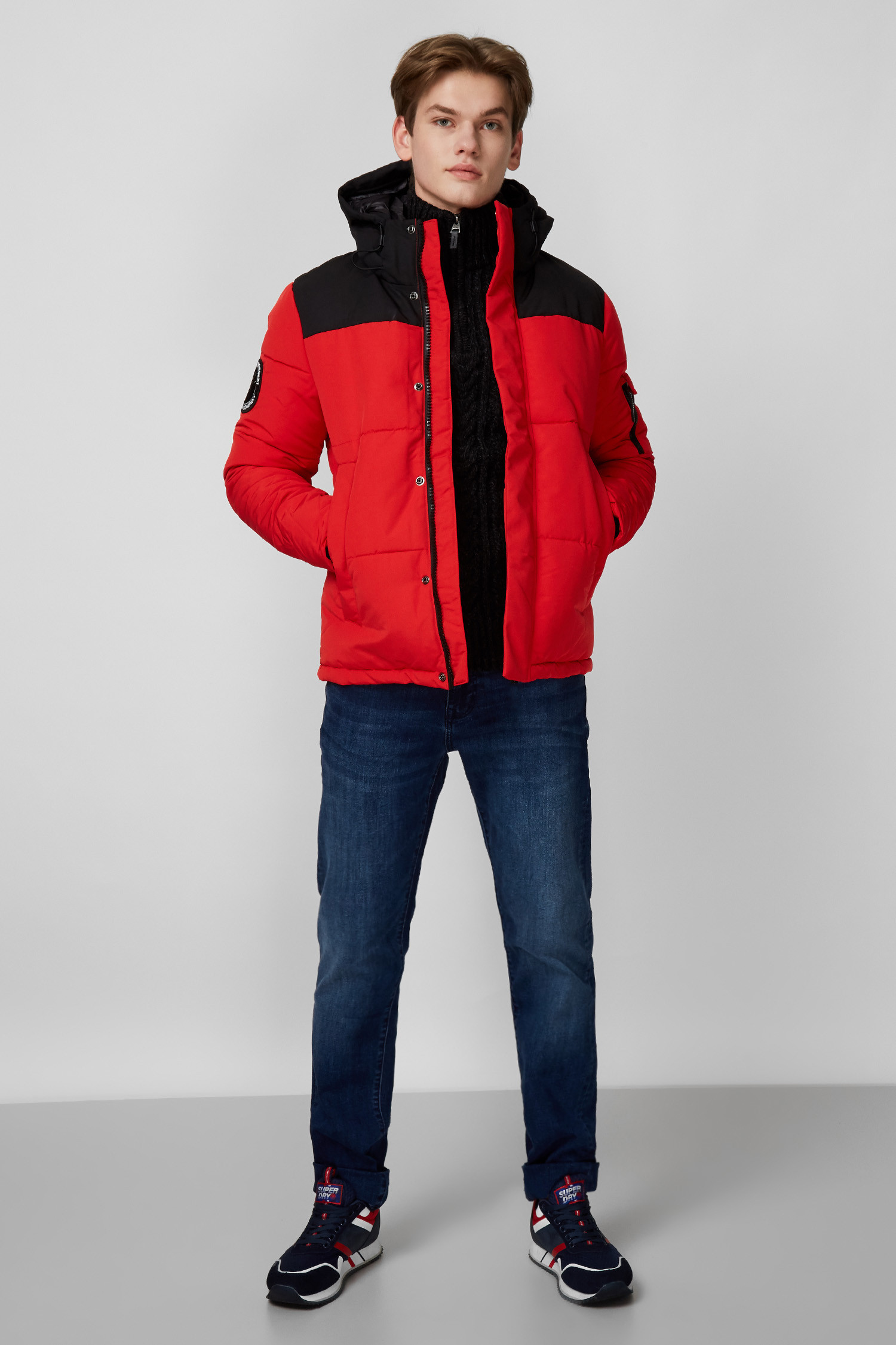 Красная куртка для парней SuperDry M5010322A;XX4