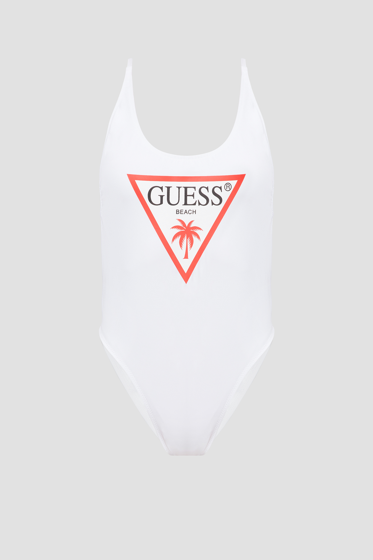 Жіночий білий купальник Guess E02J33.LY00K;A009