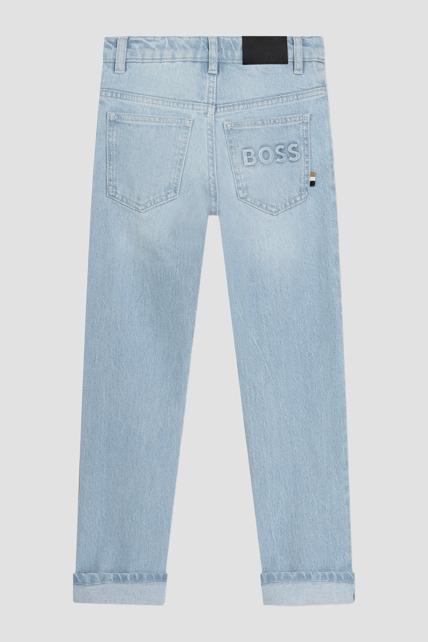 Детские голубые джинсы BOSS kids J50687;Z04