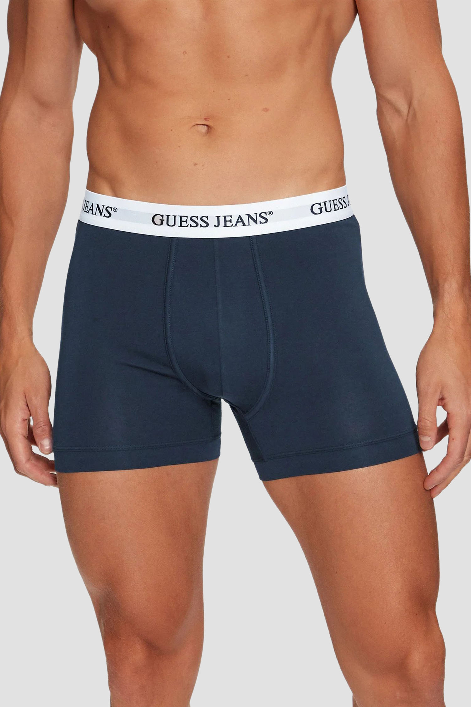 Чоловічі темно-сині боксери (3 шт) Guess Jeans M4BZ45.K6YW1;A71W