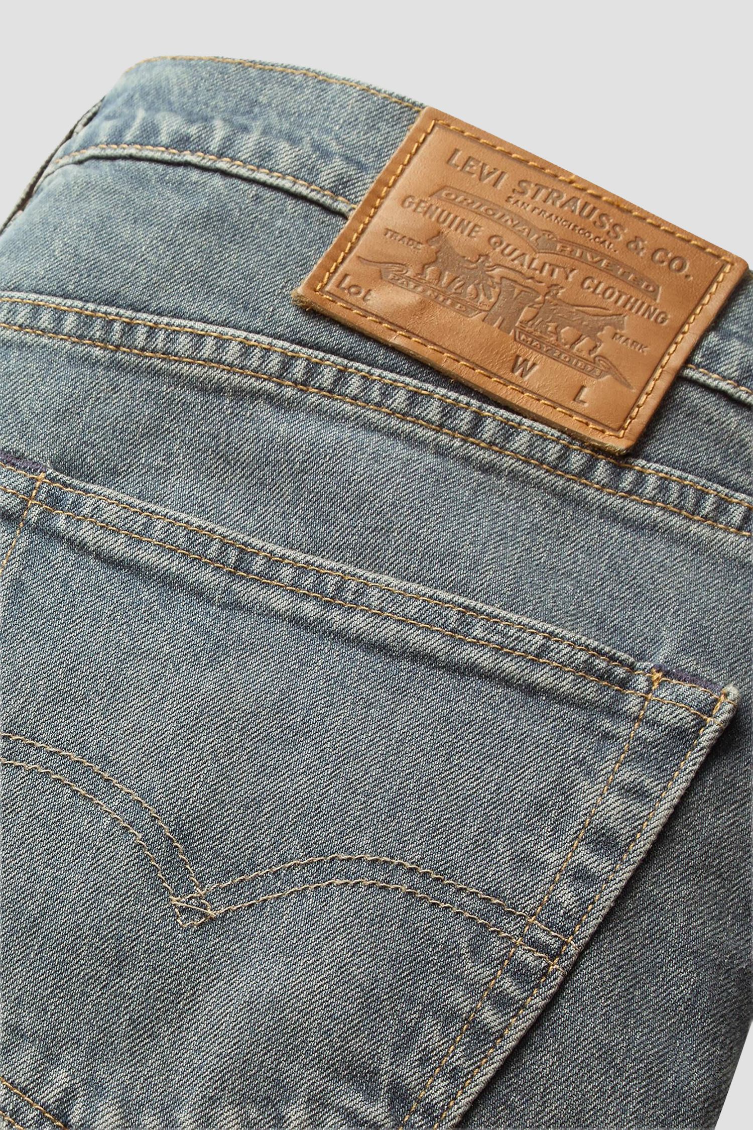 Чоловічі сірі джинси 502™ Levi’s® 29507;1680