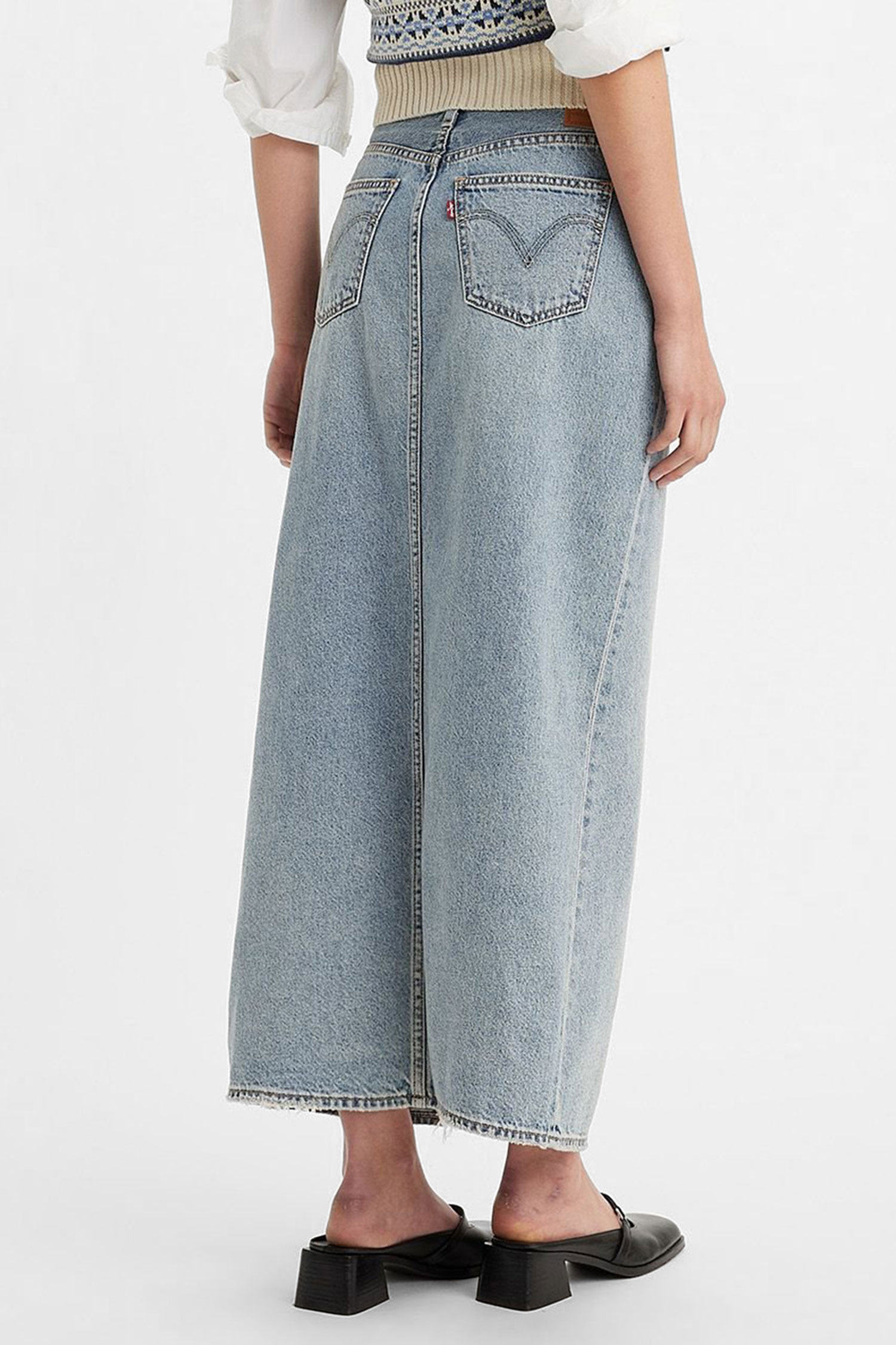 Женская голубая джинсовая юбка Levi’s® A7512;0000