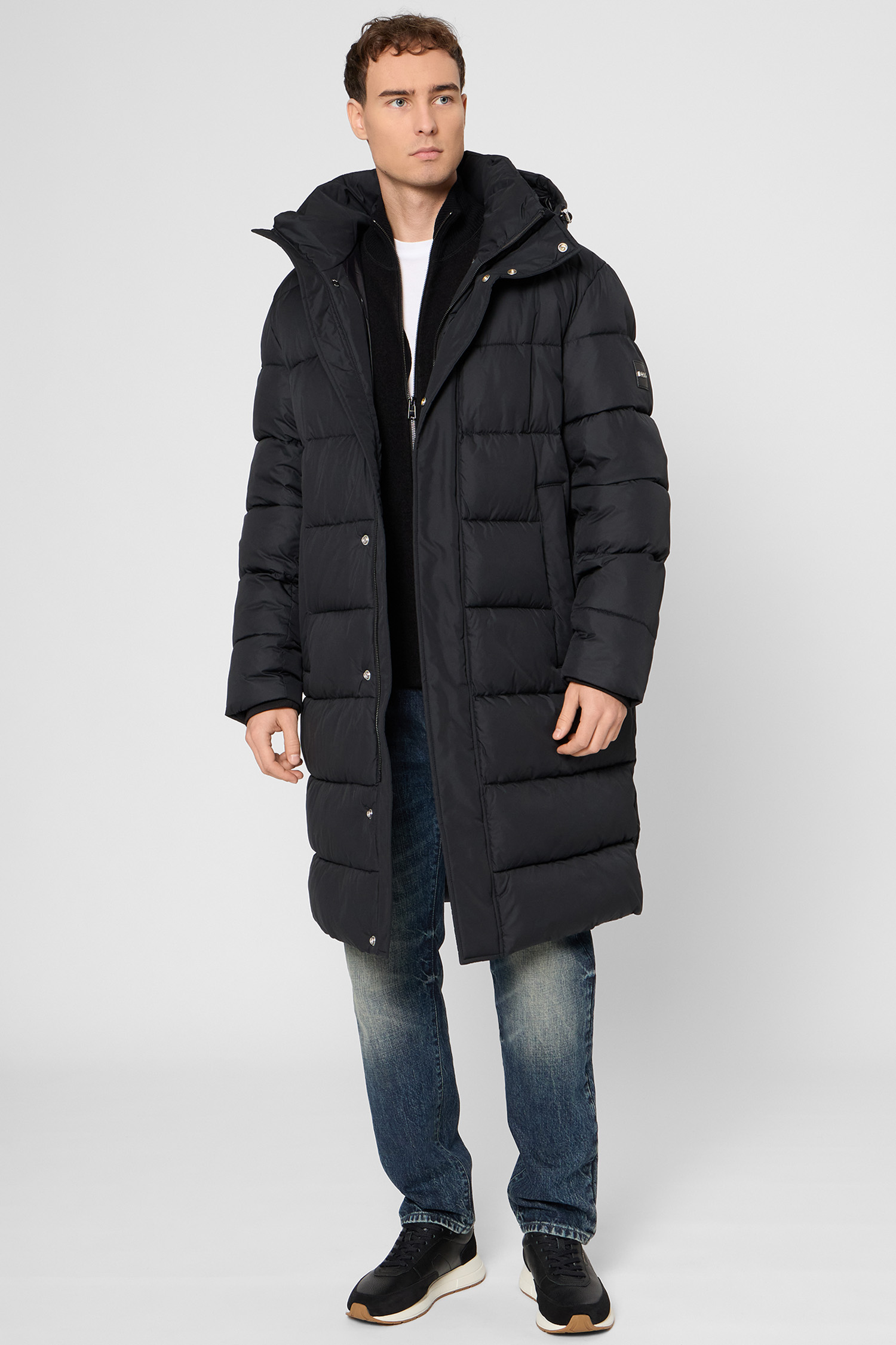 Чоловіча чорна куртка BOSS 50540474;001