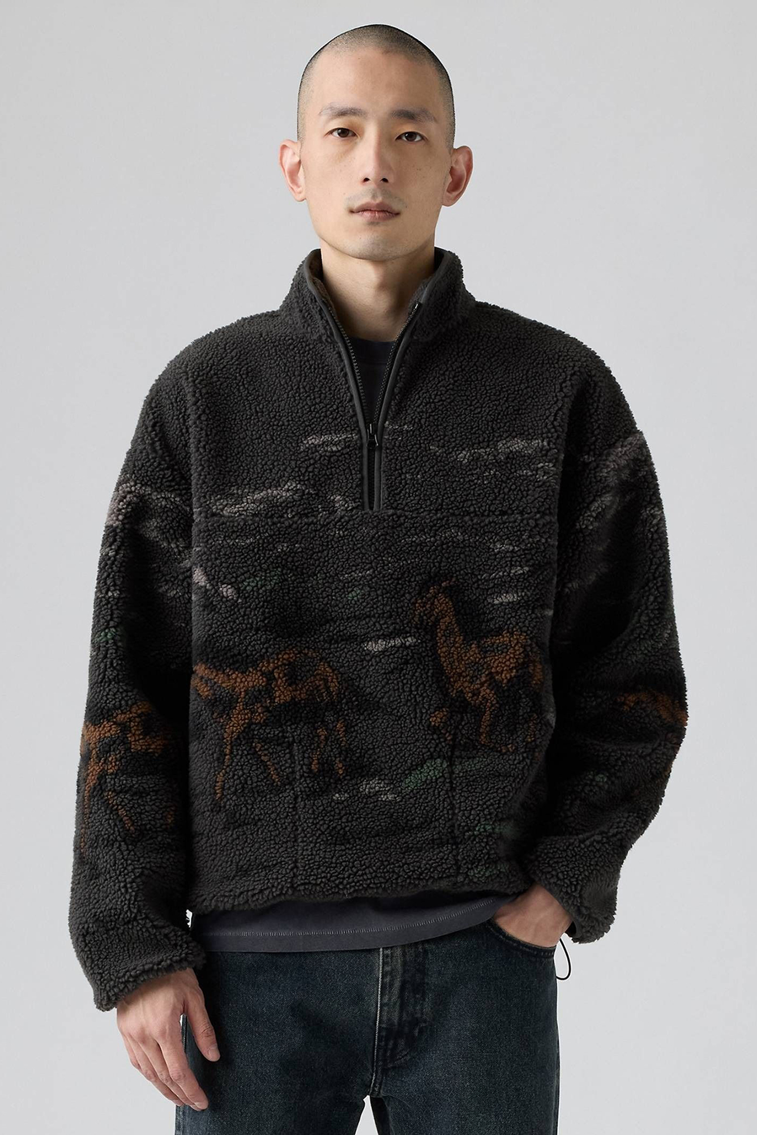 Мужская черная кофта Levi’s® 003WP;0000