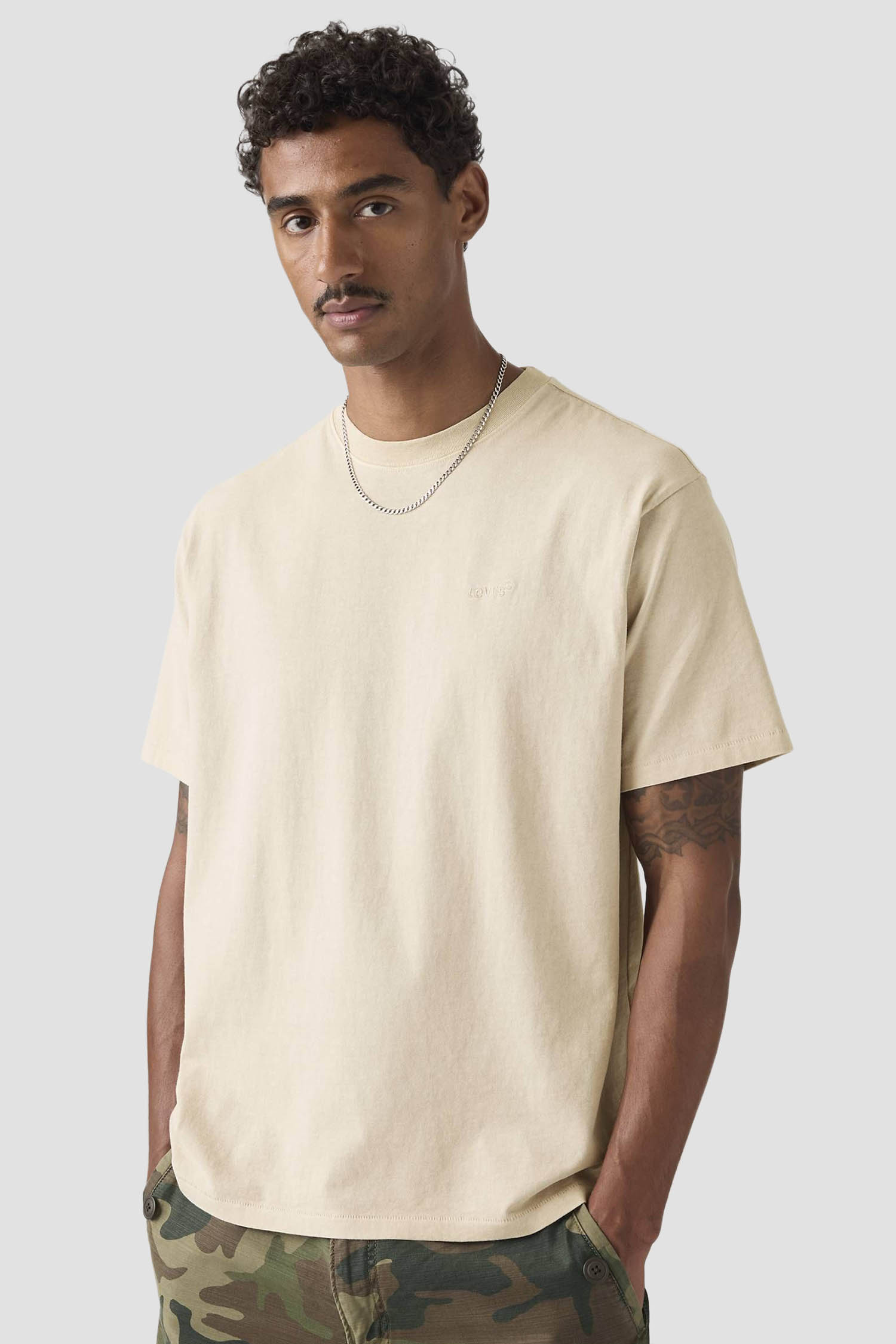 Чоловіча бежева футболка Levi’s® A0637;0197