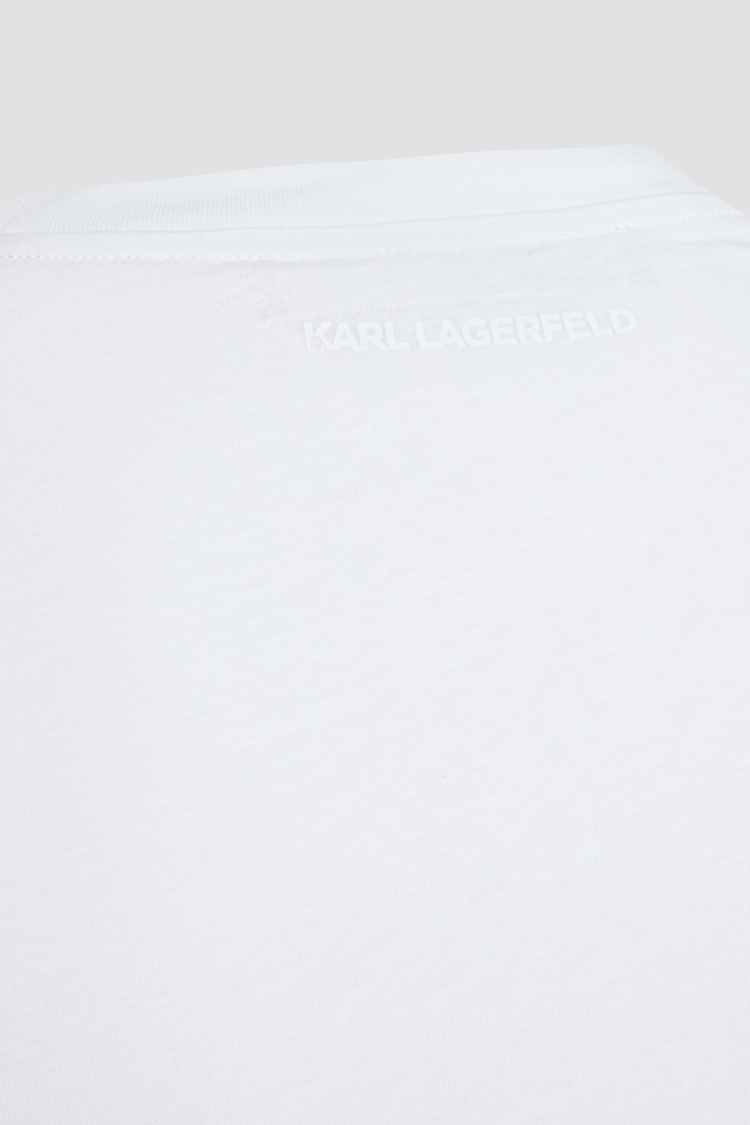 Мужская белая футболка Karl Lagerfeld 532251.755071;100