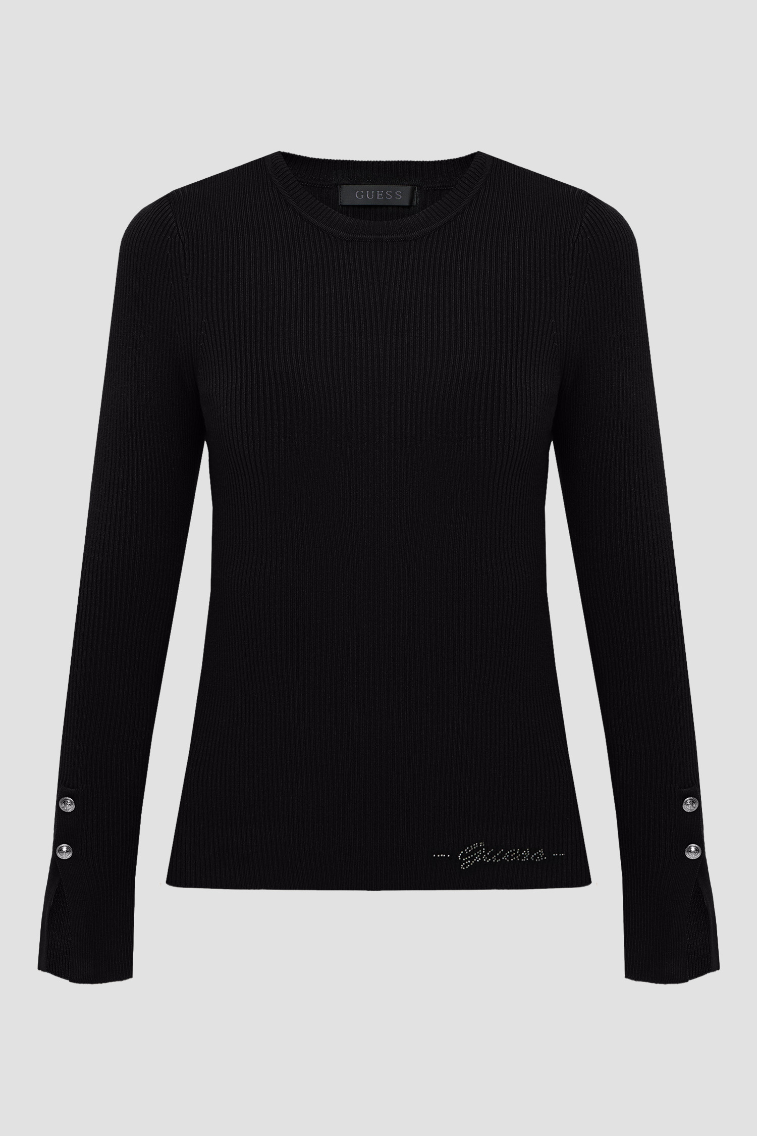 Женский черный джемпер Guess W6YR09.Z0948;JBLK