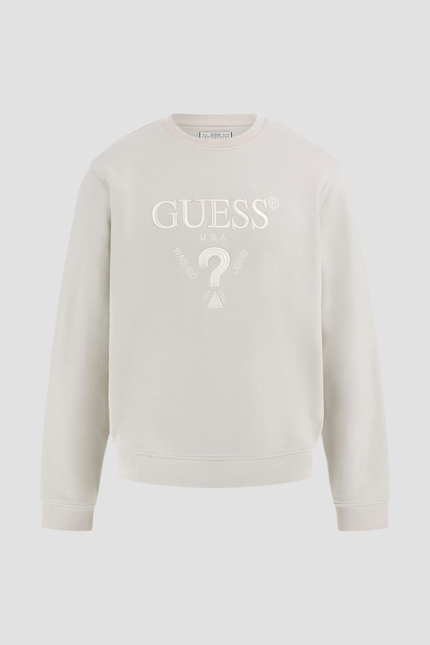 Мужской бежевый свитшот Guess M5RQ08.KCN01;G9B8