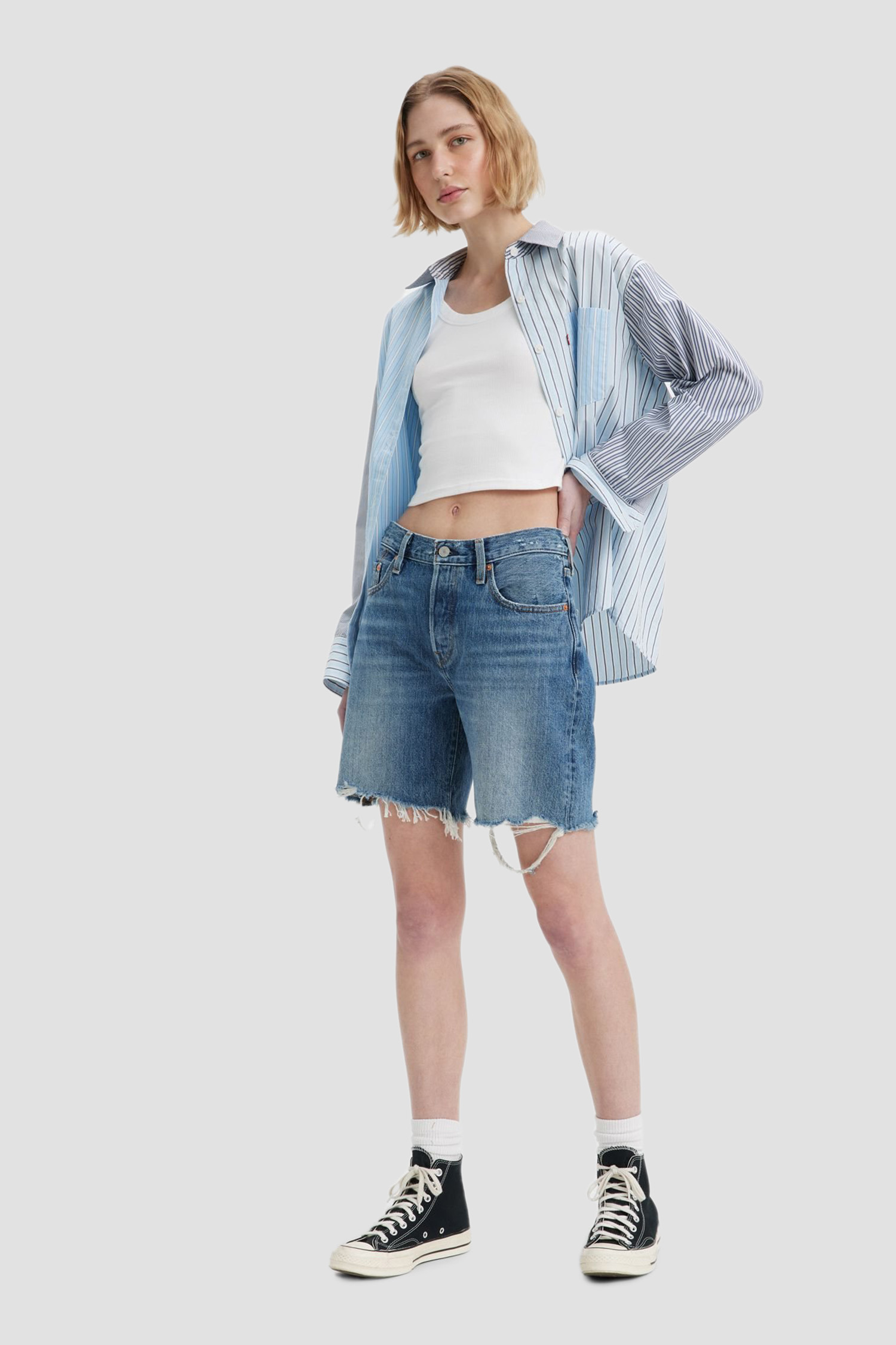 Женские синие джинсовые шорты 501® 90's Levi’s® A1962;0014