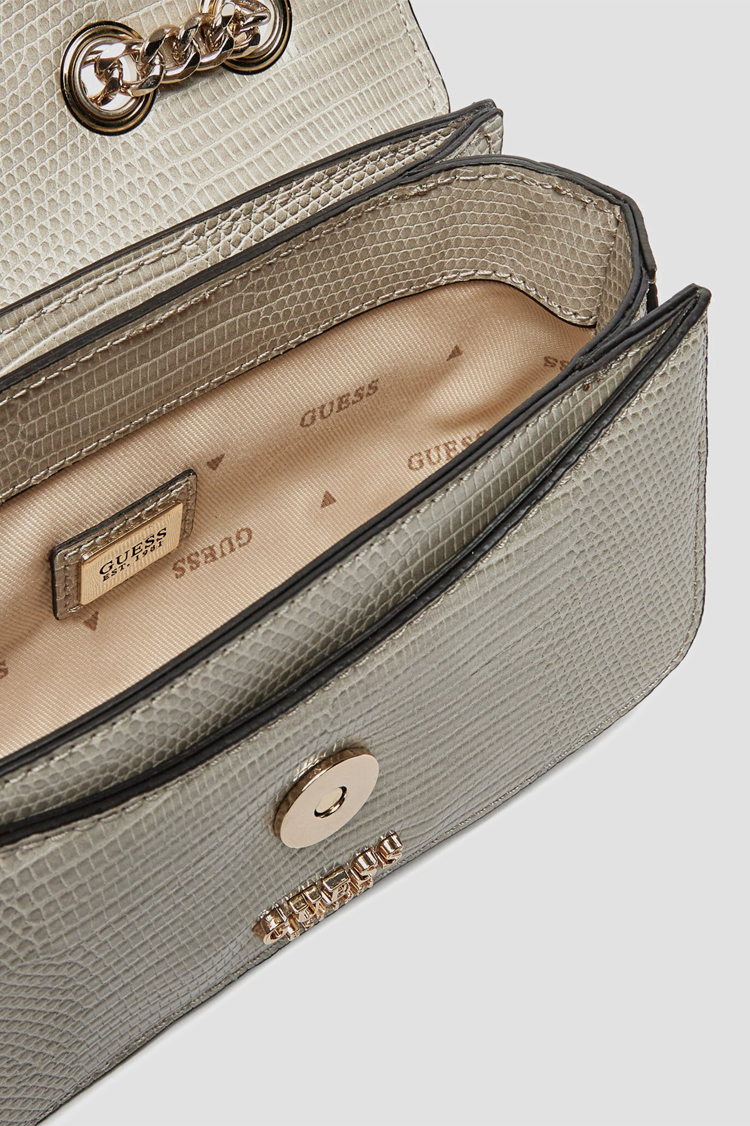 Жіноча бежева сумка Guess HWKG95.31780;TAU