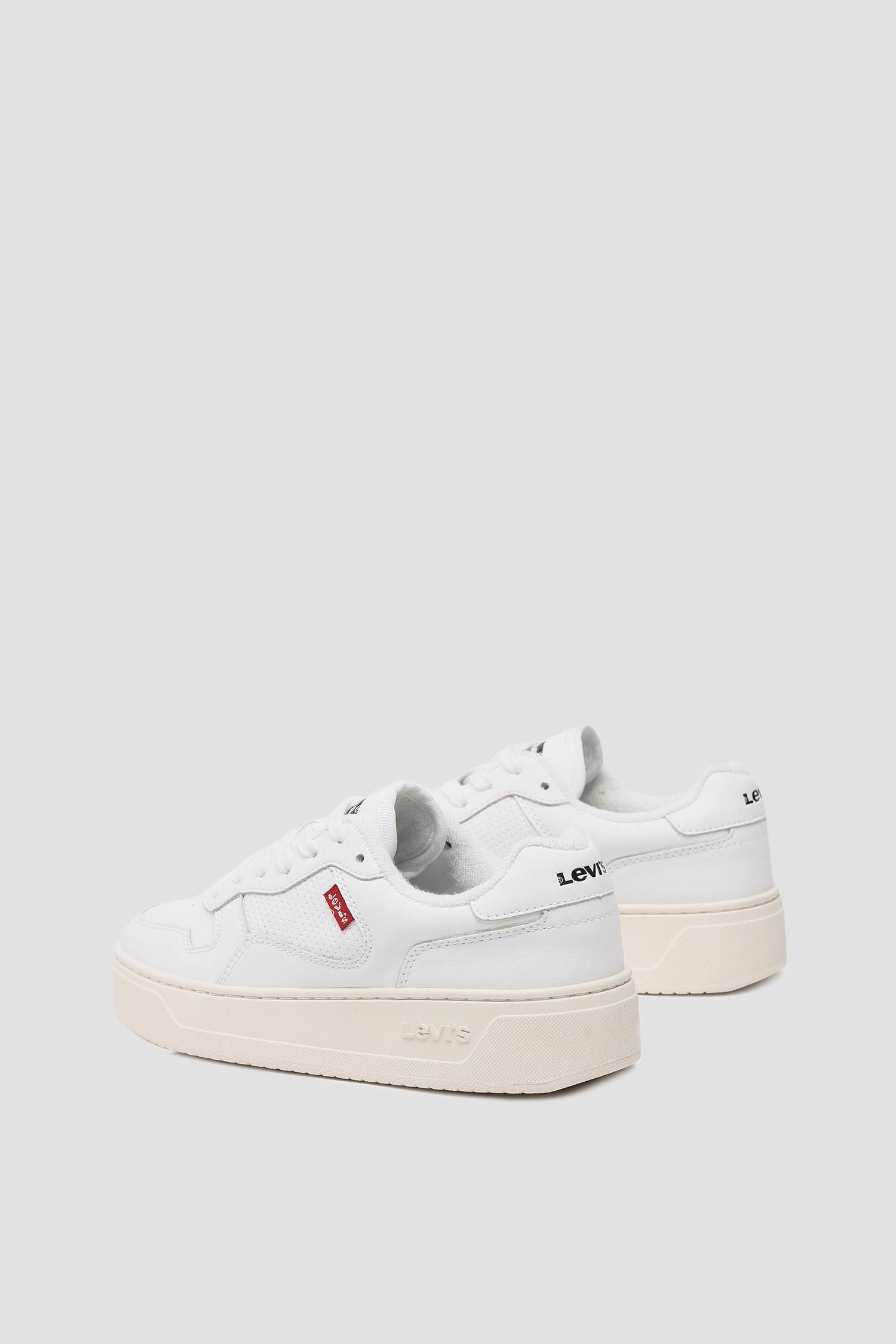 Жіночі білі шкіряні кросівки Levi’s® 235201;713.51