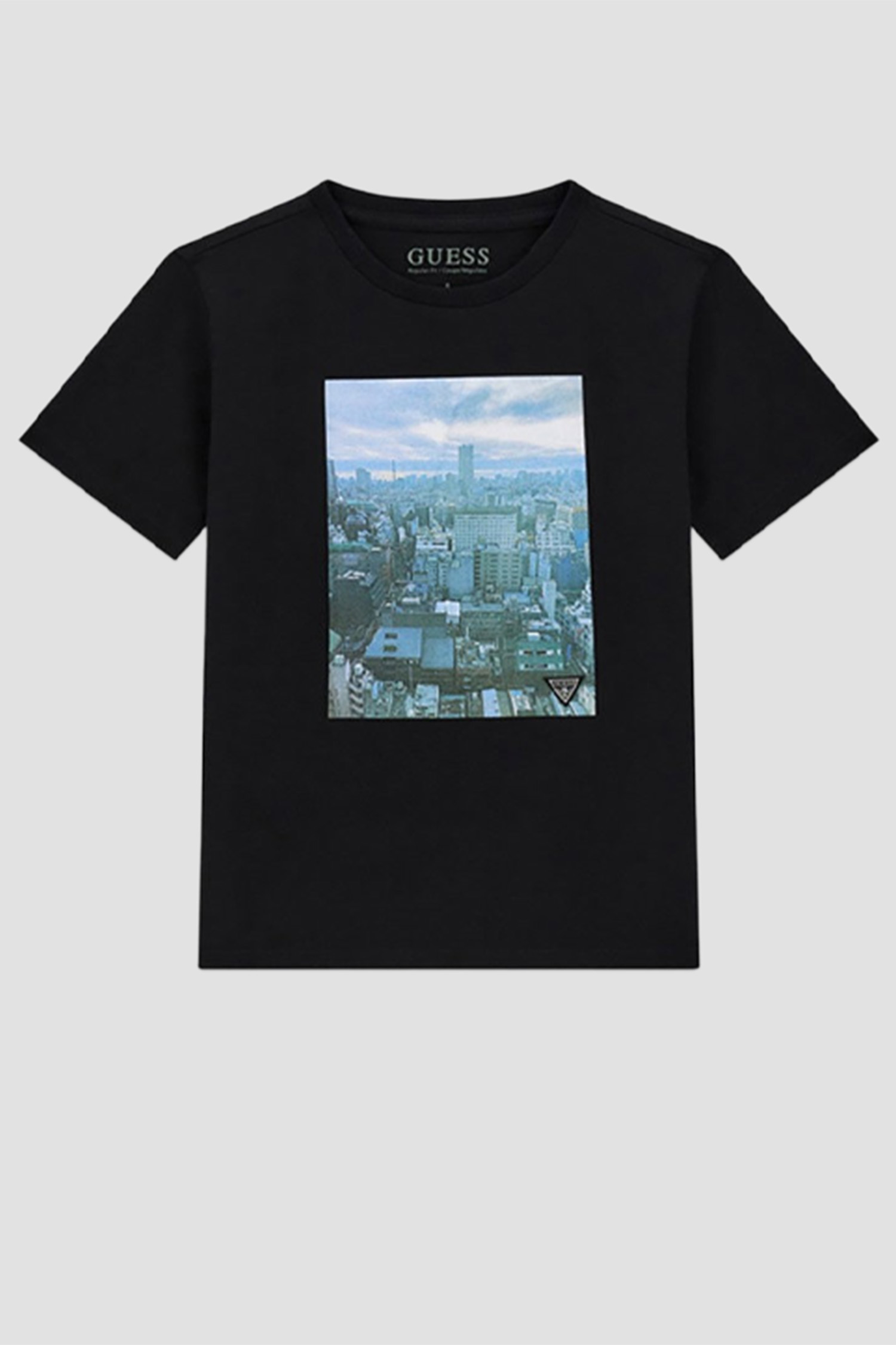 Дитяча чорна футболка Guess Kids L6YI27.K3773;JBLK