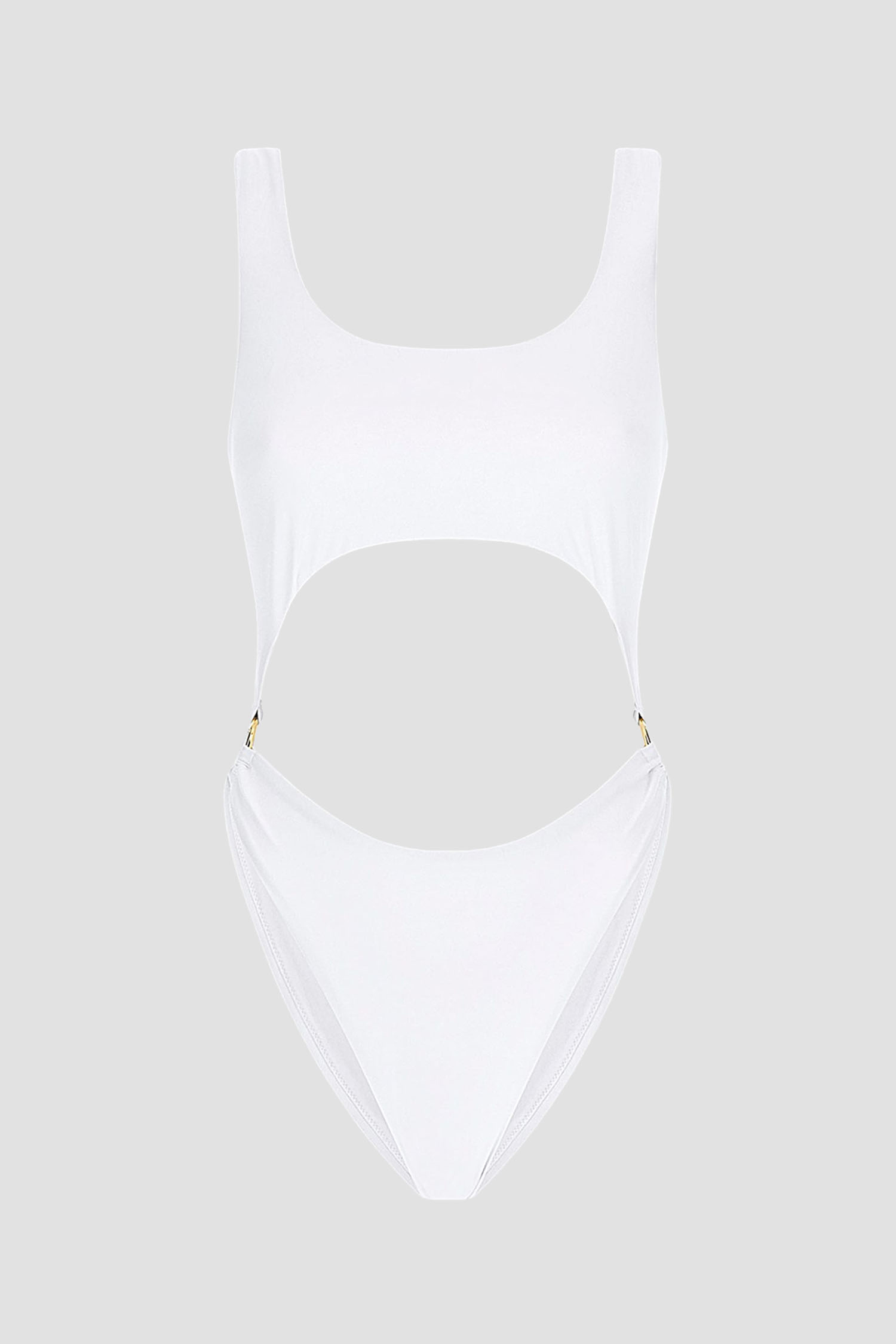 Женский белый купальник Guess E4GJ43.MC04R;G011