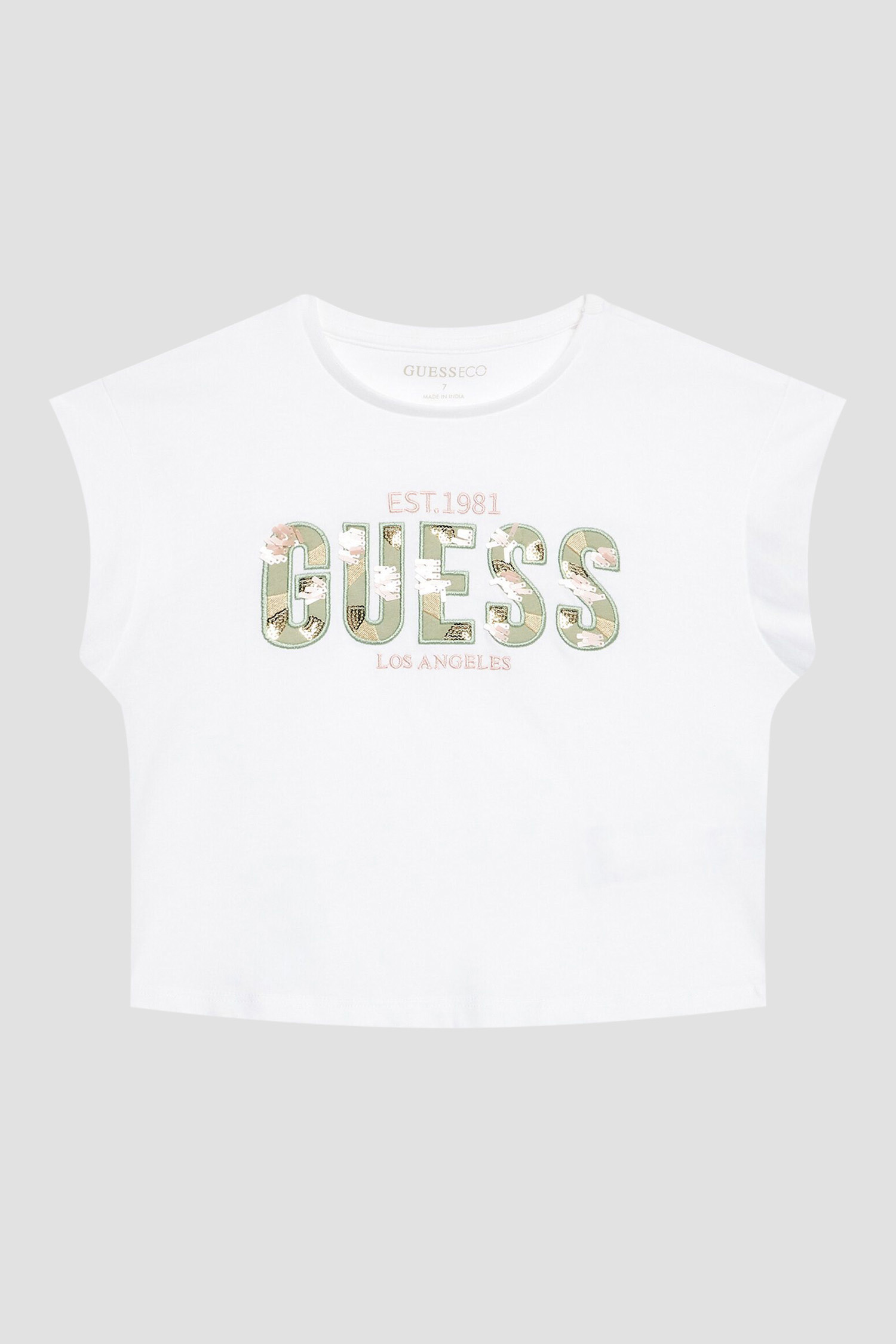 Дитяча біла футболка Guеss Kids J3GI13.K8HM3;G011