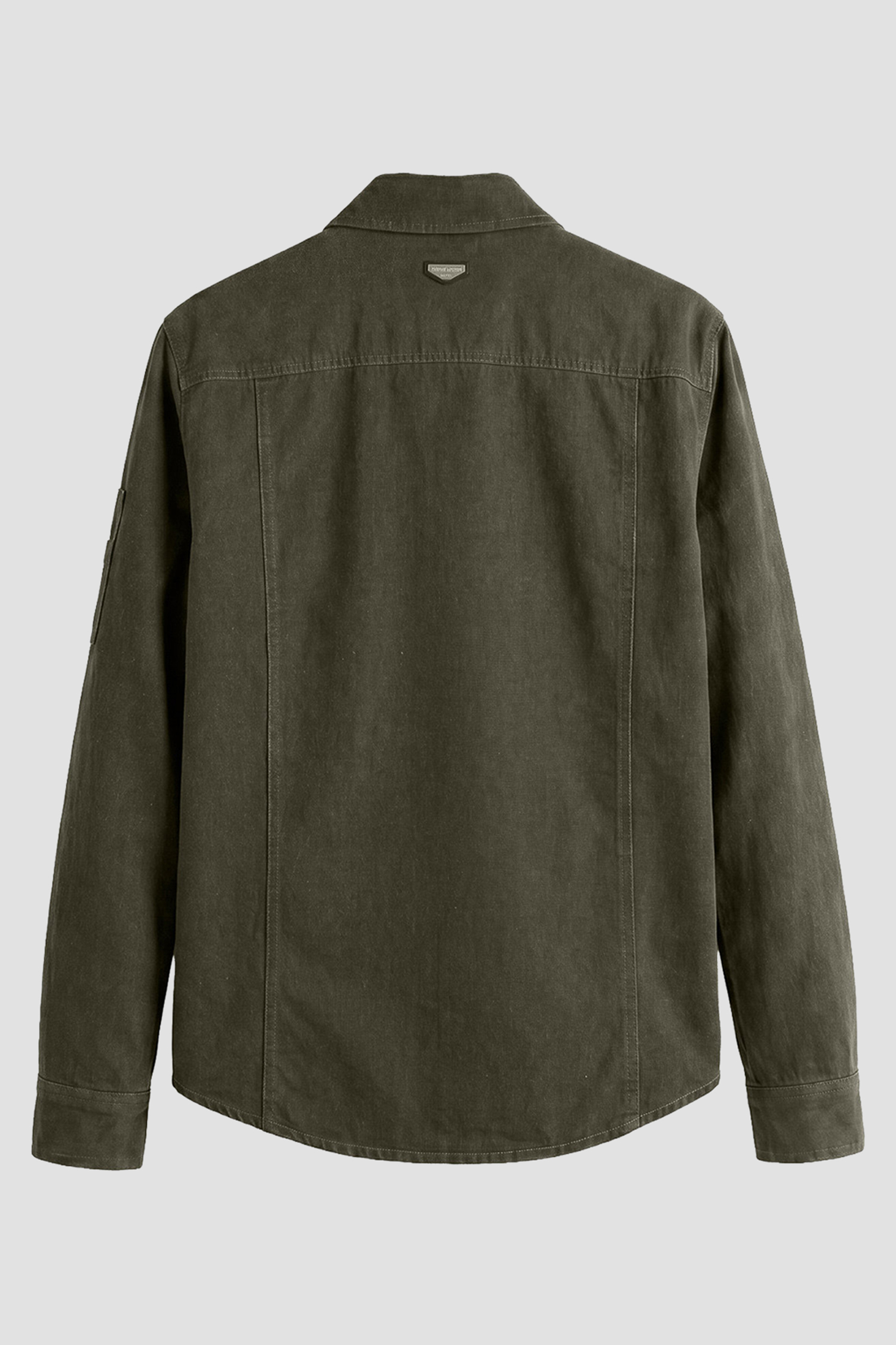 Мужская оливковая джинсовая куртка Antony Morato MMCO00986.FA700172;4088