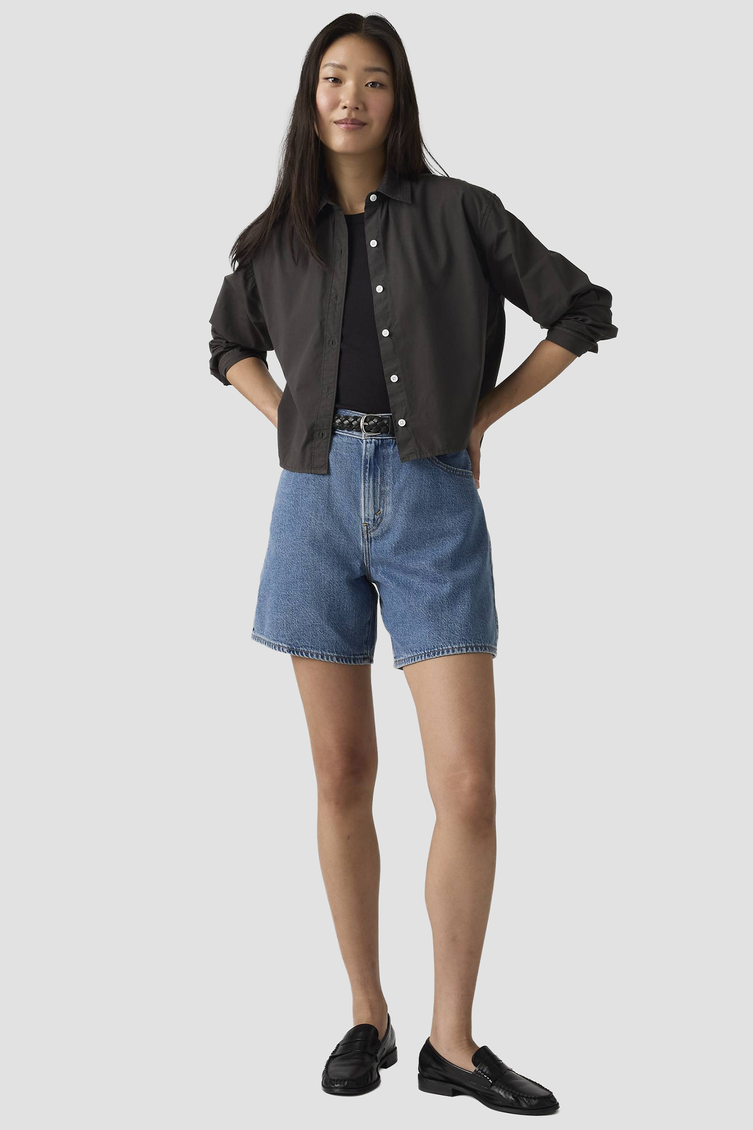 Жіночі сині джинсові шорти Levi’s® A9311;0035