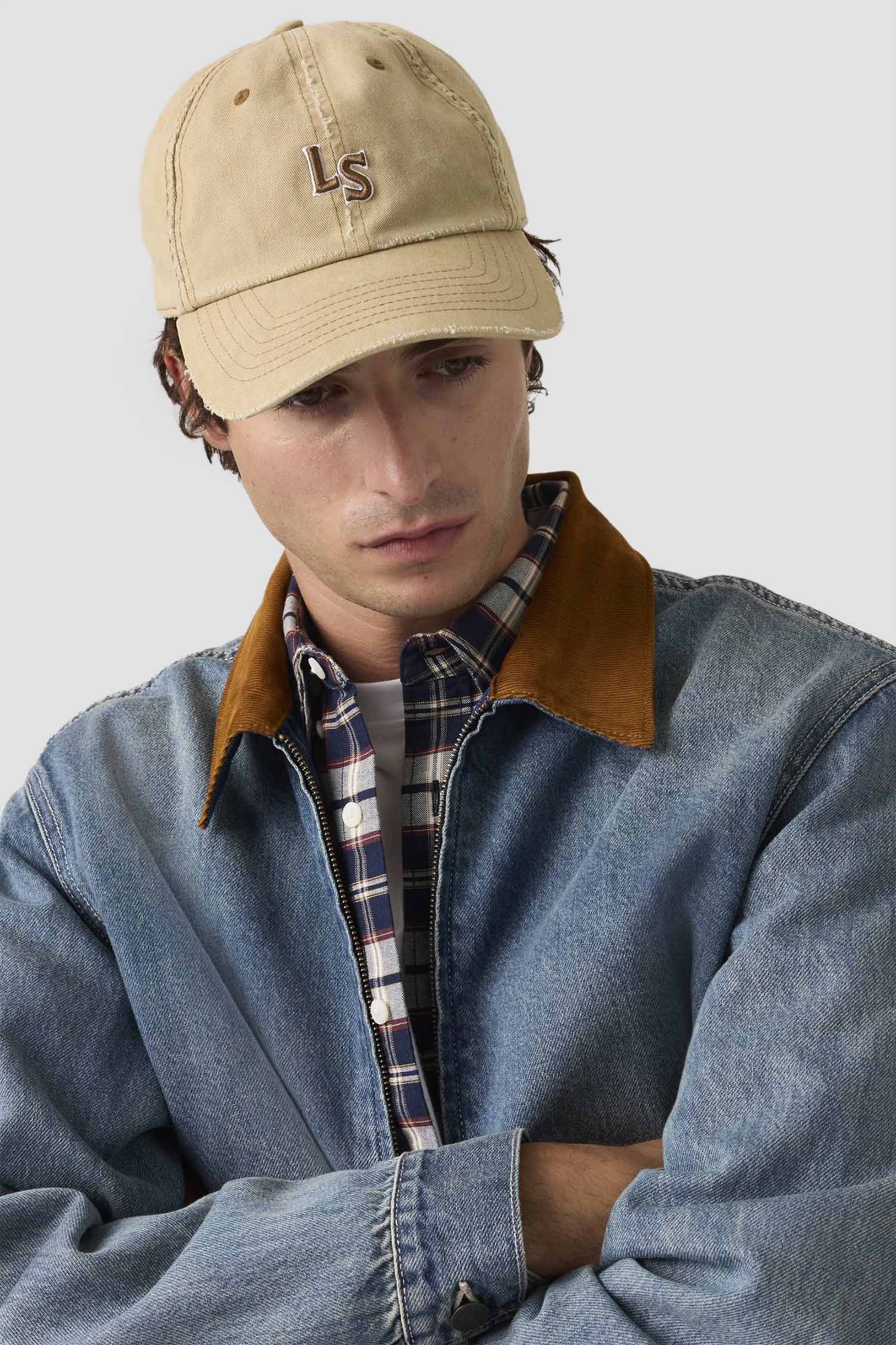 Мужская бежевая кепка Levi’s® 004BS;0006