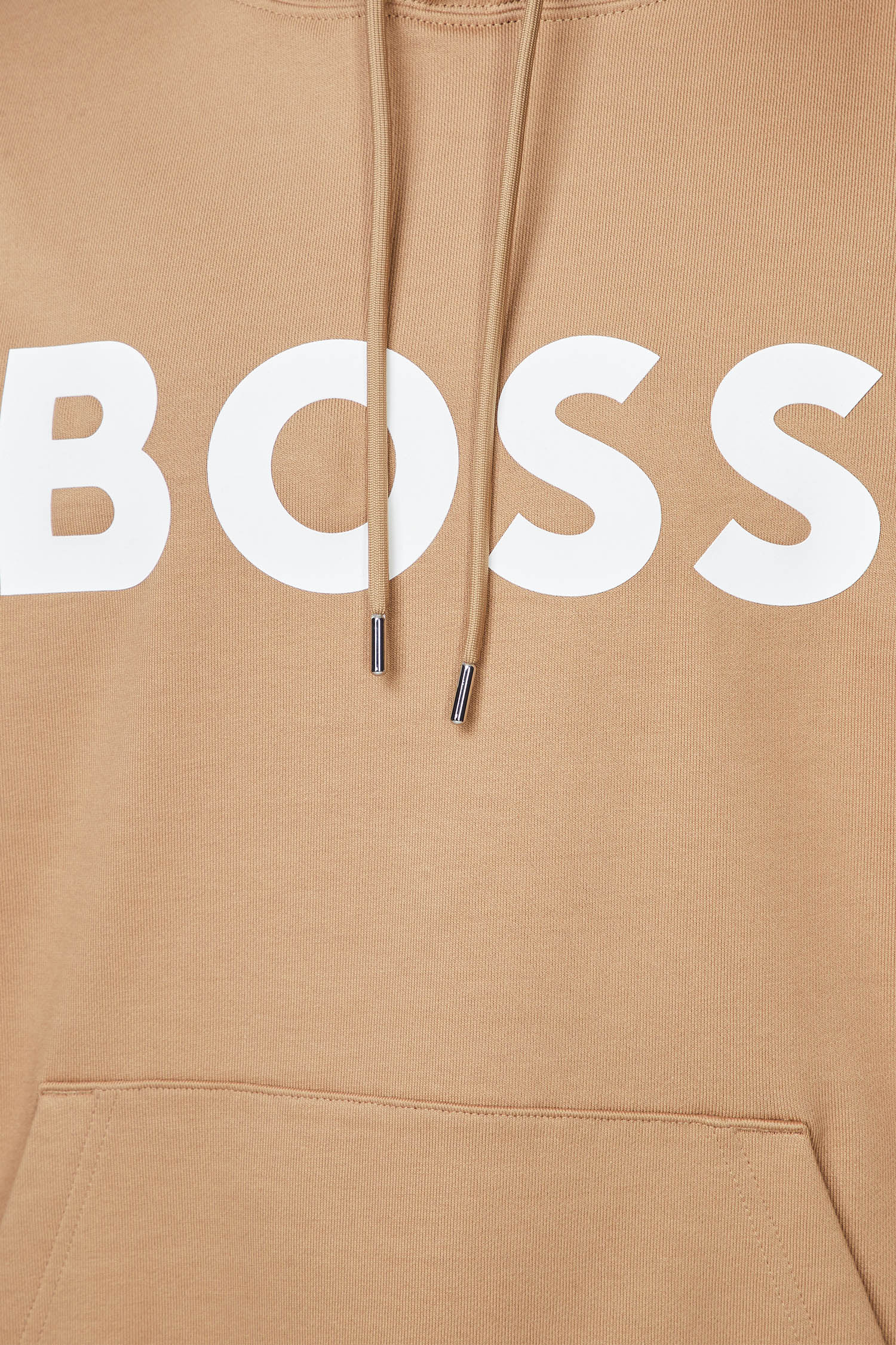 Мужское бежевое худи BOSS 50496661;260