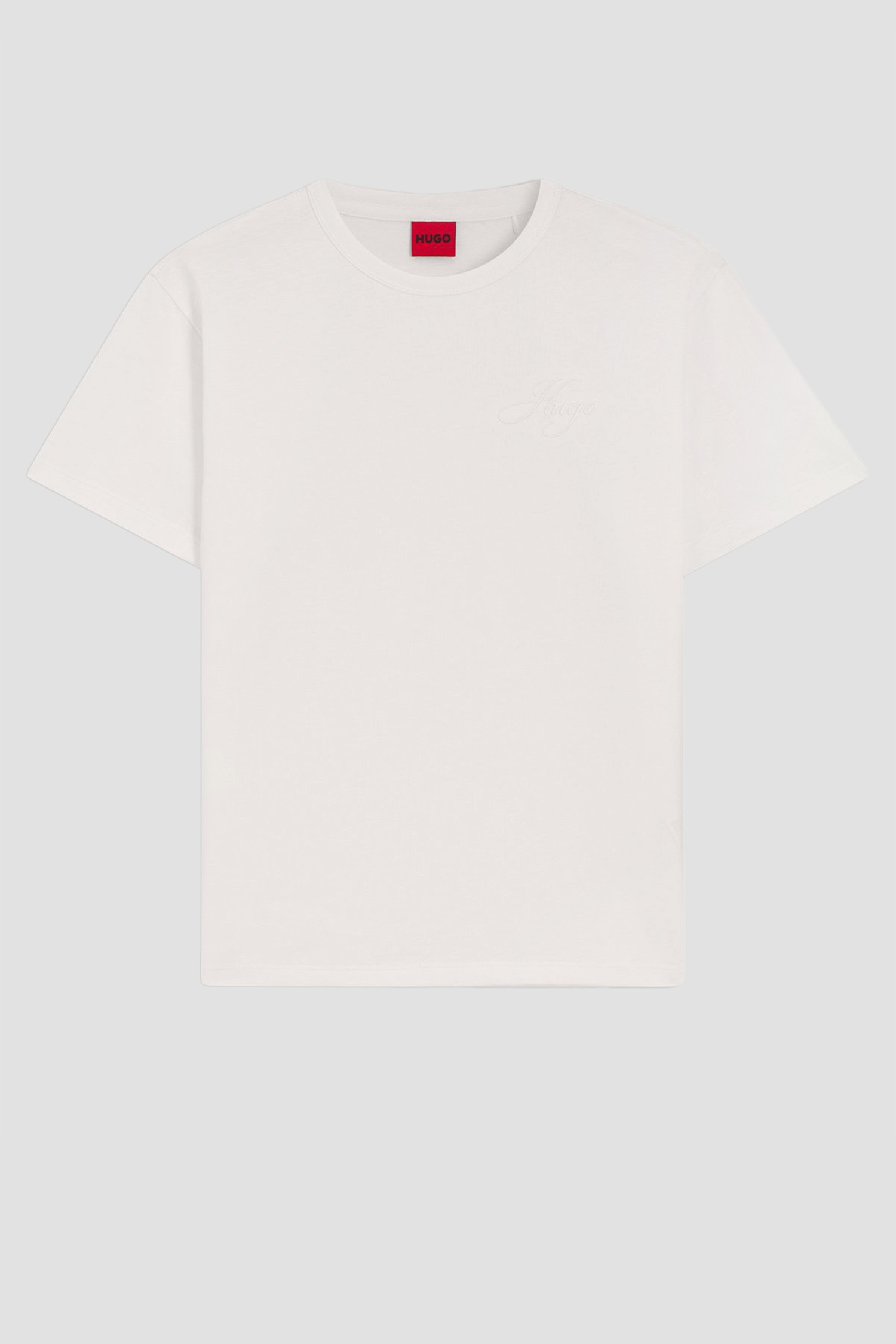 Женская белая футболка HUGO 50561233;115
