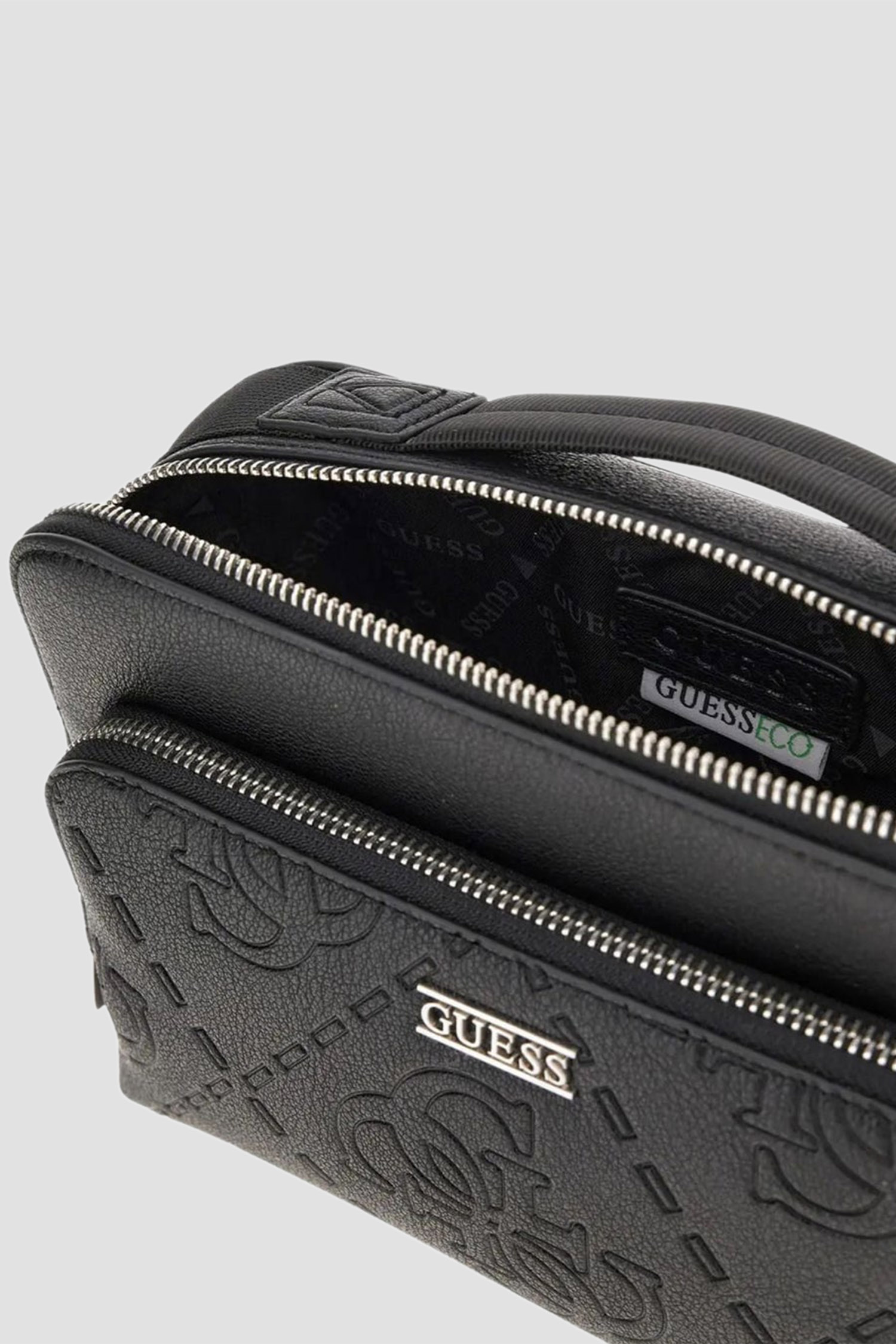 Чоловіча чорна сумка Guess HMBOMG.P5439;BLA