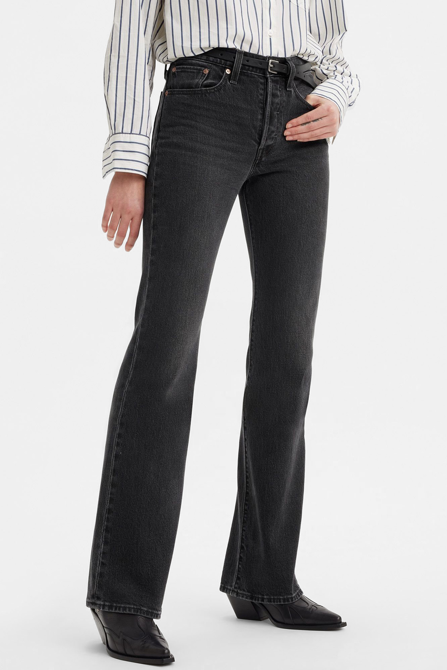 Женские черные джинсы Wedgie Bootcut Levi’s® A8710;0010