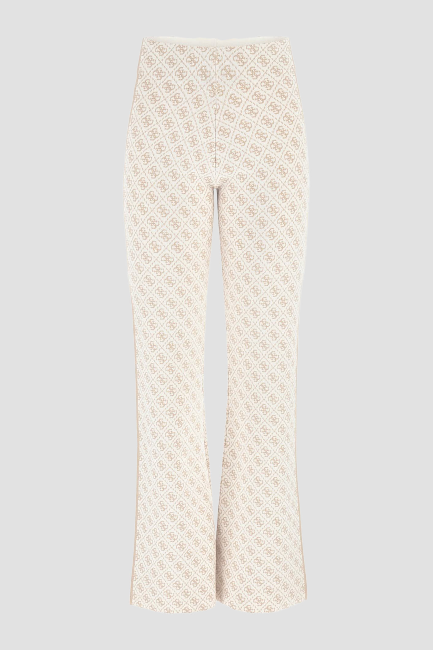 Женские белые брюки с узором Guess W3YB38.Z37K0;F1GL