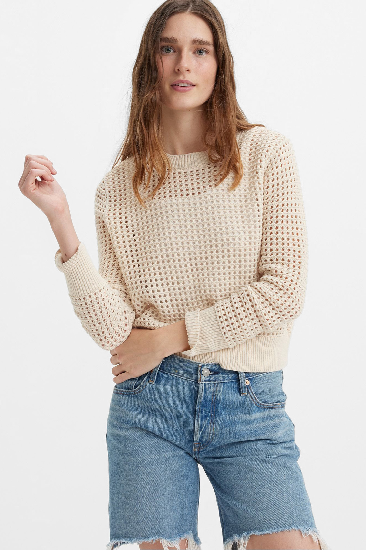 Женский бежевый джемпер Levi’s® A8889;0000