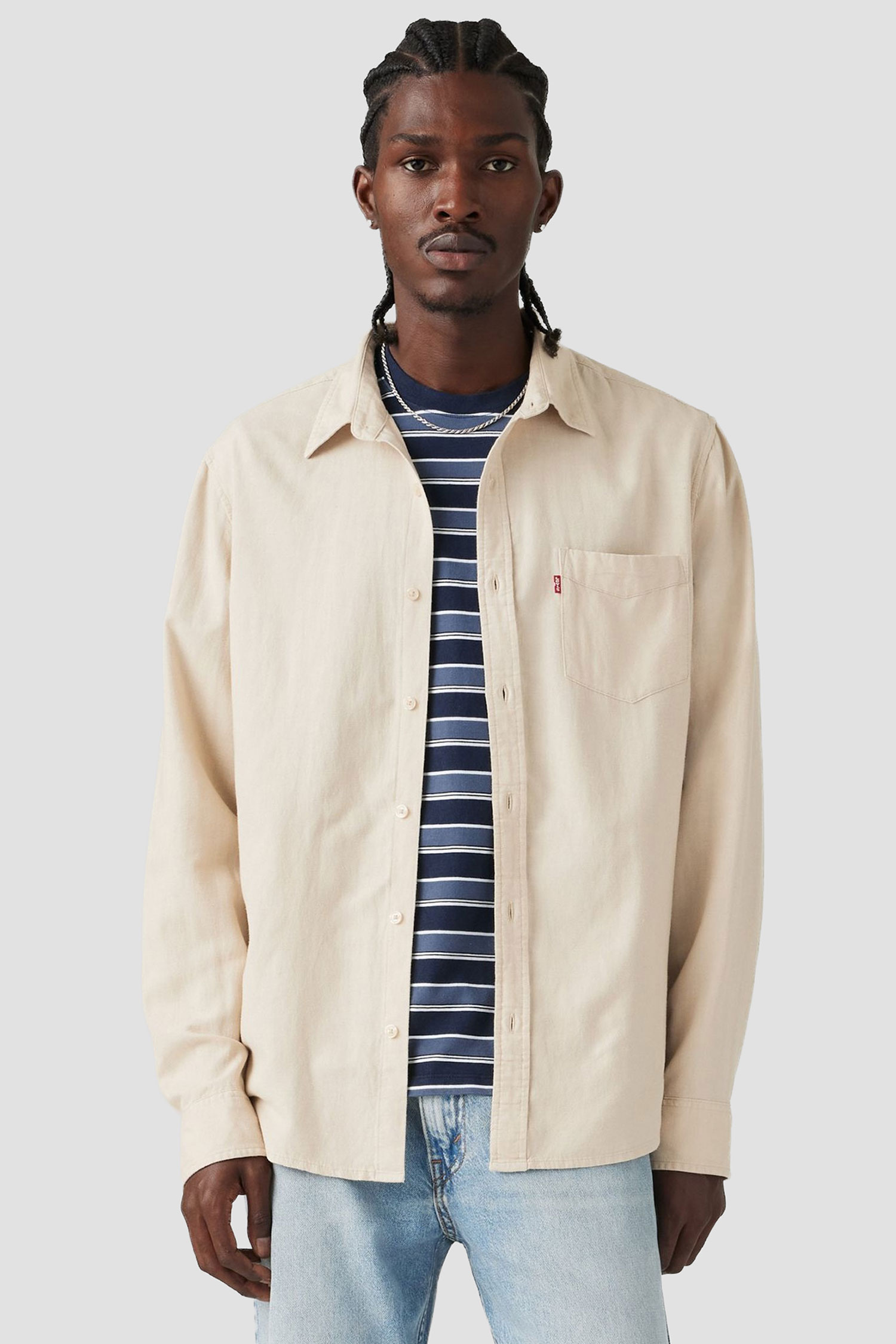 Мужская бежевая рубашка Levi’s® 85746;0175