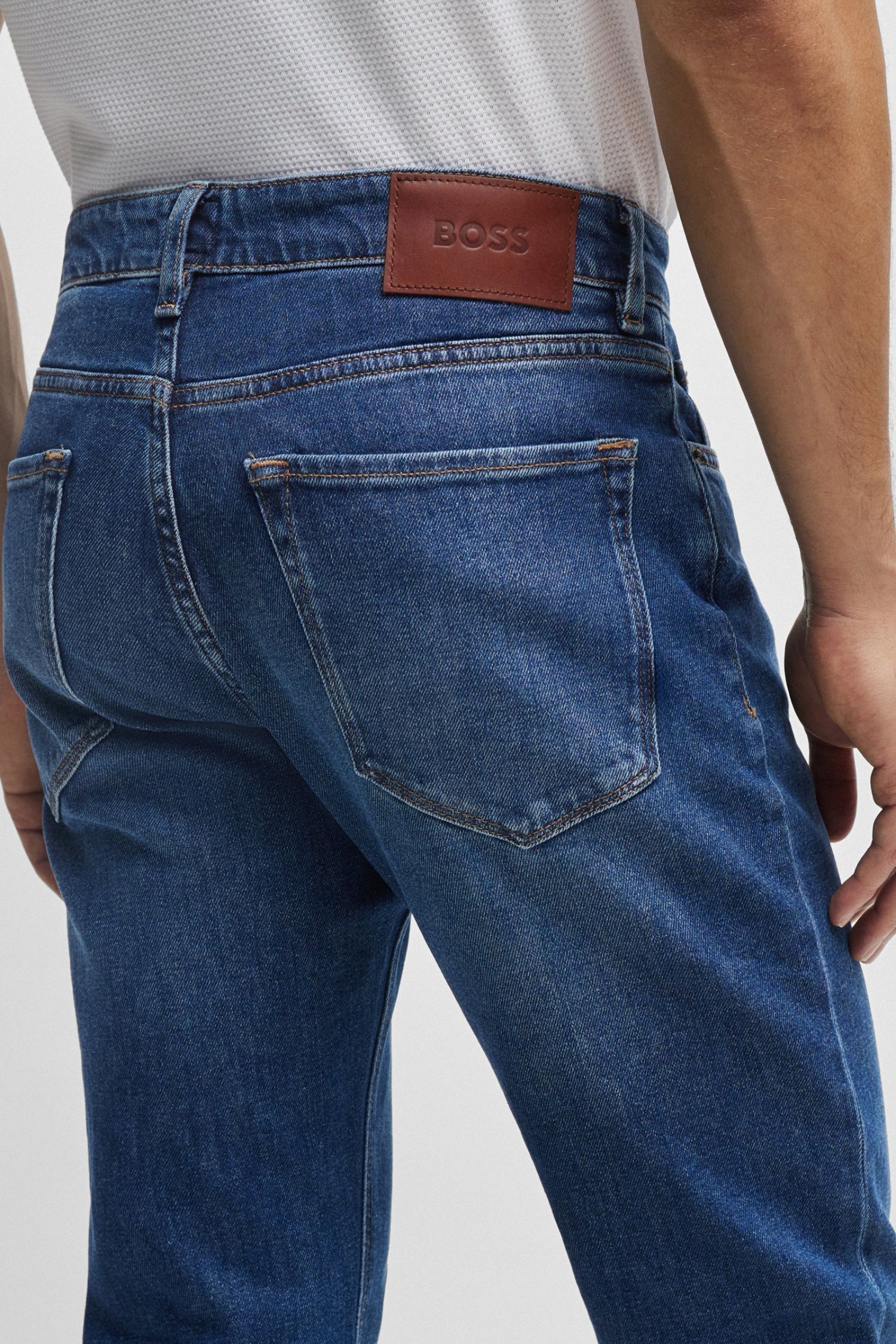 Чоловічі сині джинси BOSS 50470538;417