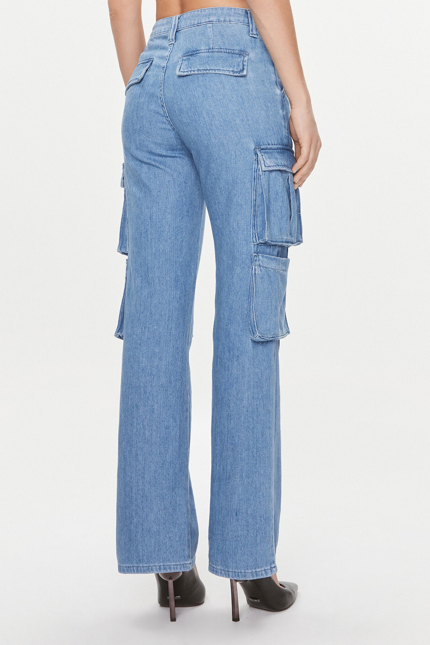 Жіночі блакитні джинси Guess W4RA97.D58L1;JU1K