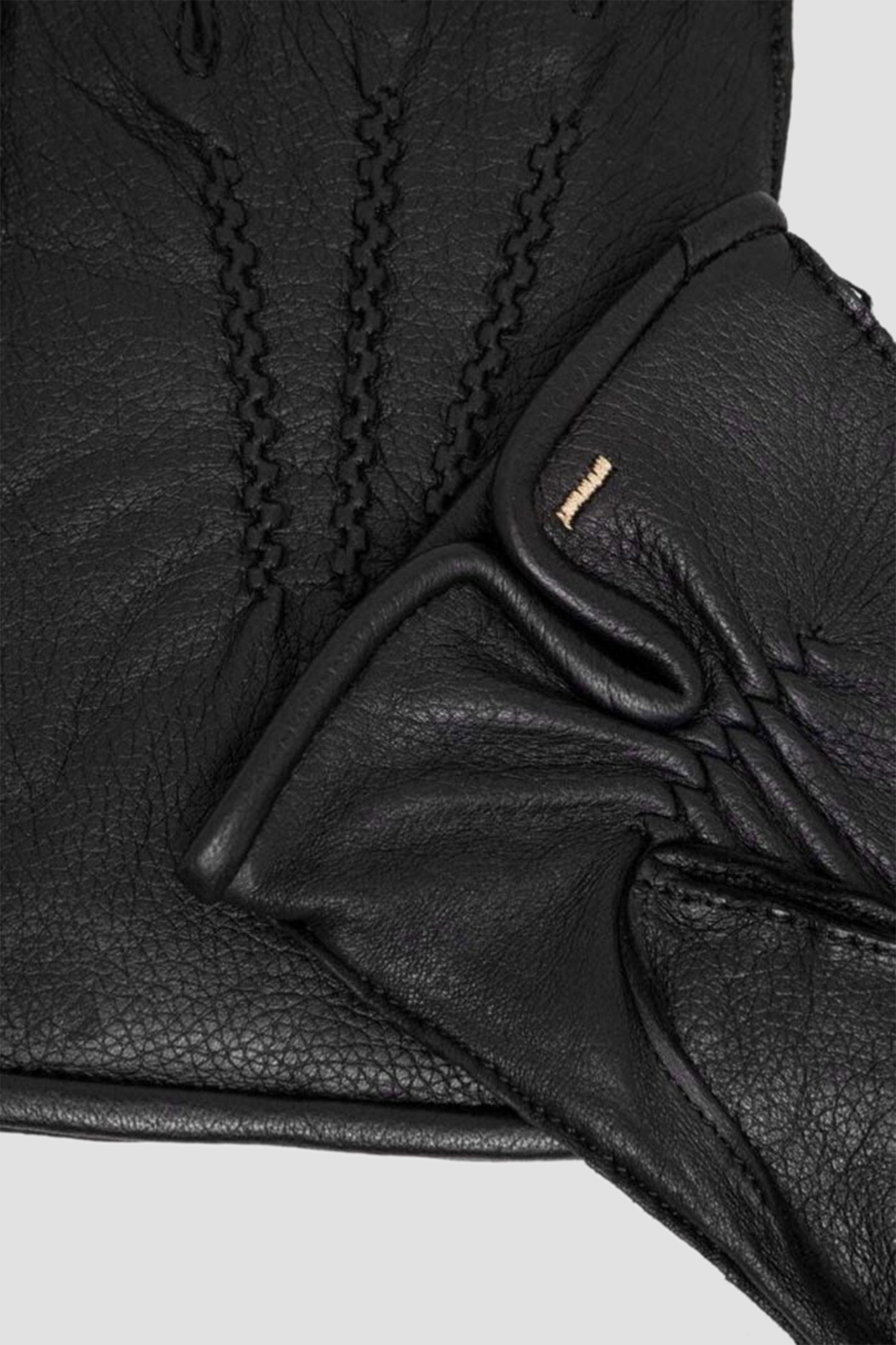 Чоловічі чорні шкіряні рукавички BOSS 50496769;001