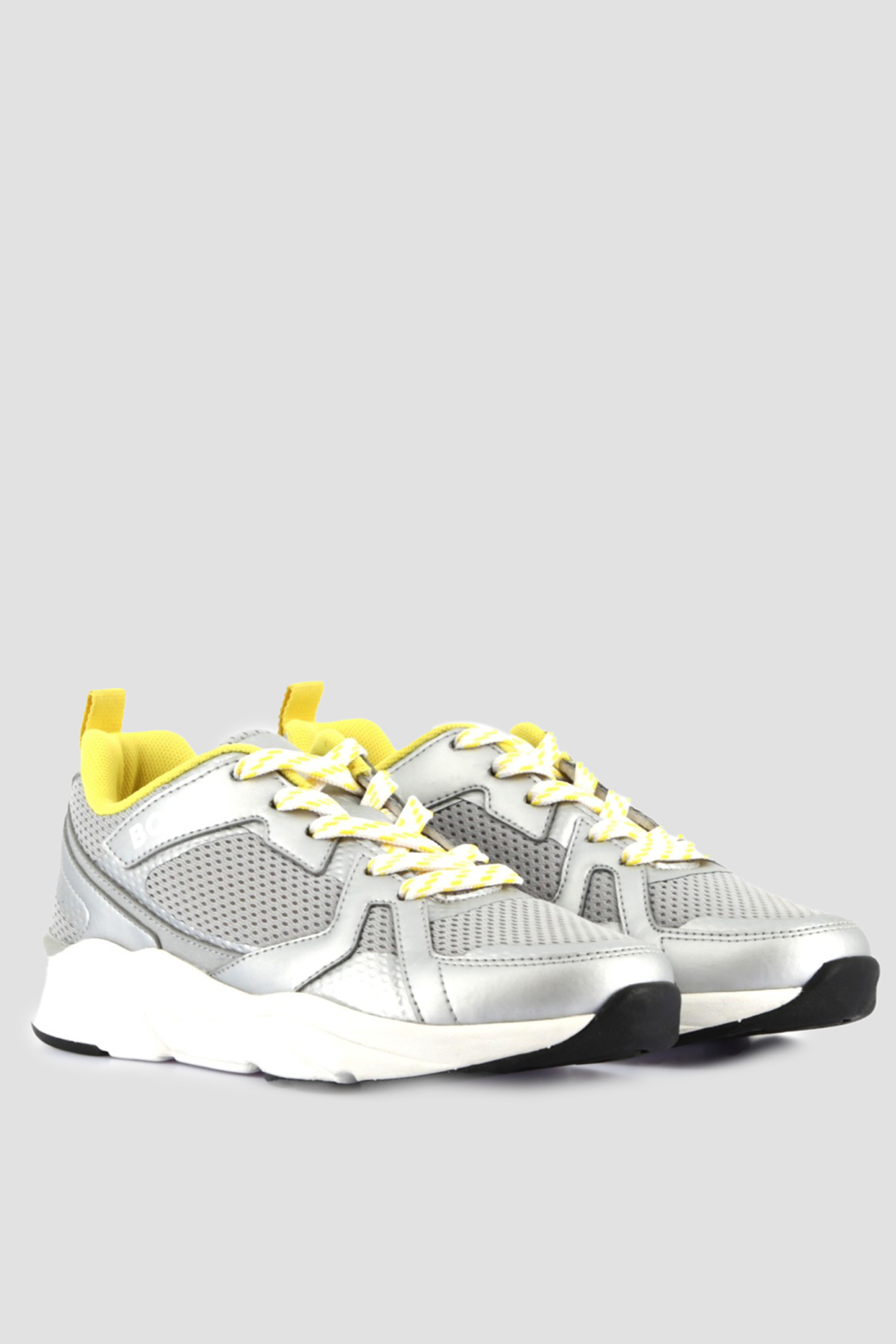 Дитячі сірі кросівки BOSS kids J50867;016