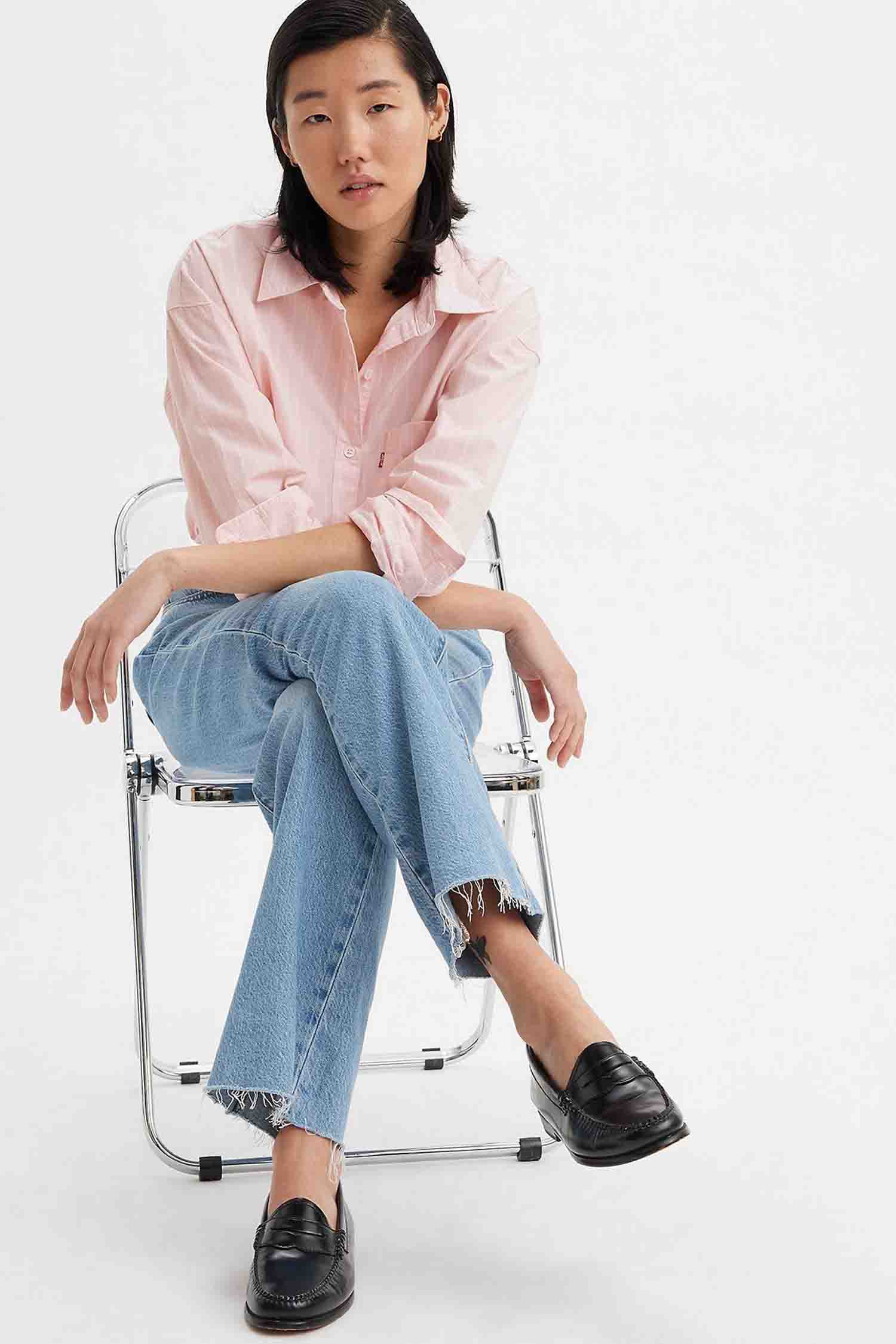 Женские голубые джинсы 501®'90S Straight Levi’s® A8421;0001