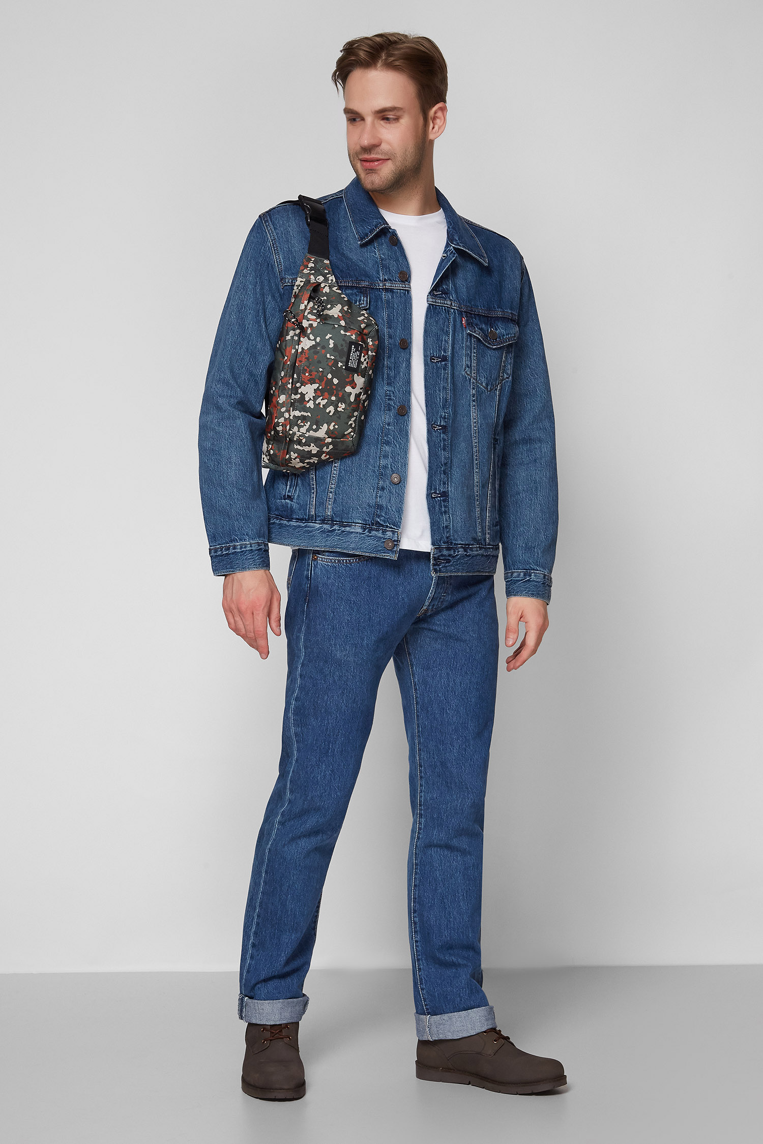 Мужская синяя джинсовая куртка Levi’s® 72334;0354