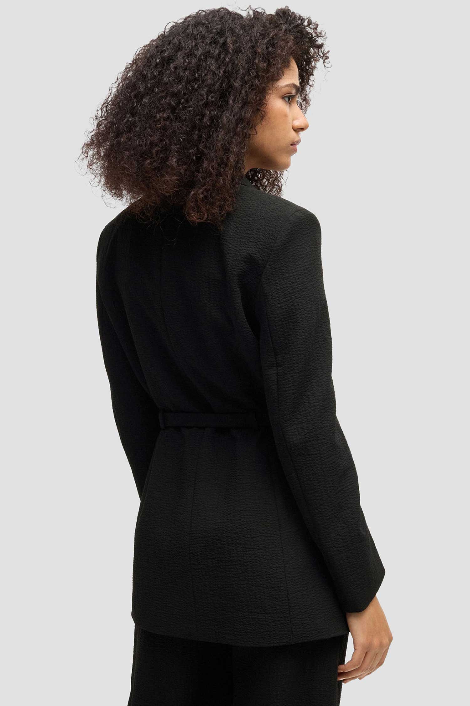 Жіночий чорний жакет HUGO 50537559;001