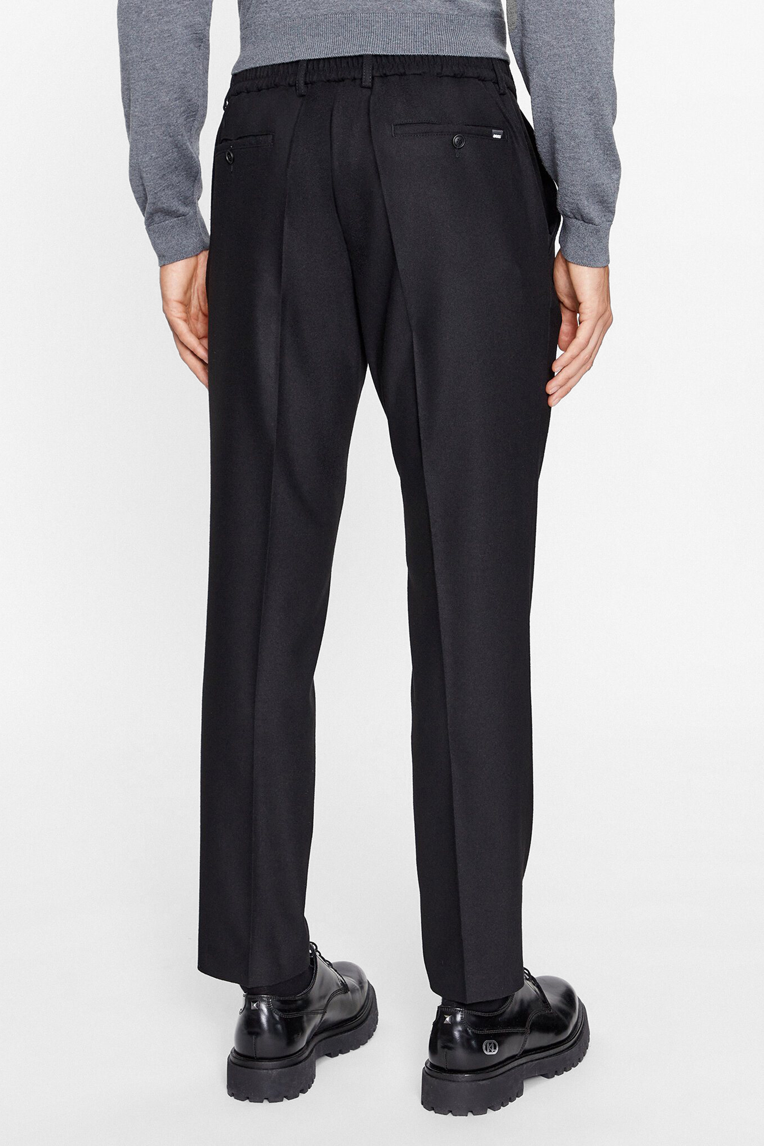 Мужские черные брюки BOSS 50503253;001