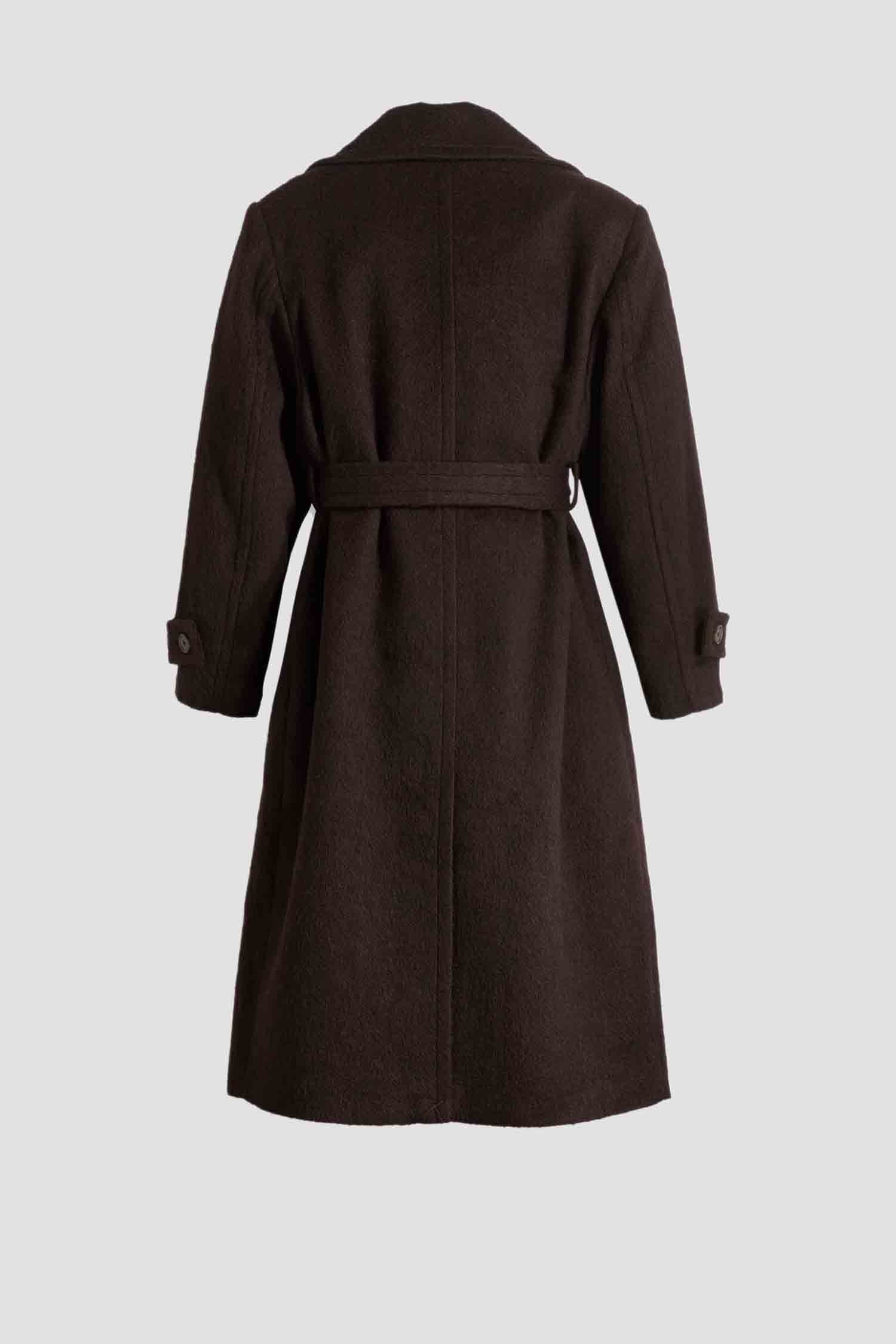 Женское темно-коричневое пальто Levi’s® A5894;0000