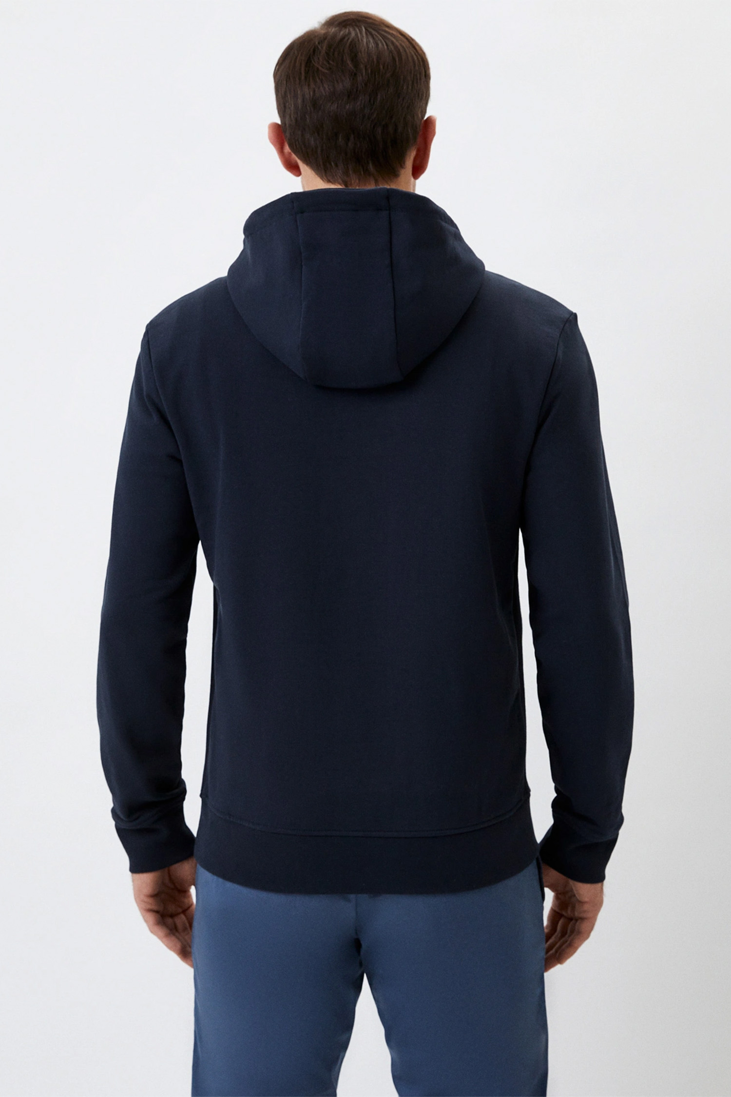 Чоловіче темно-синє худі BOSS 50471959;404