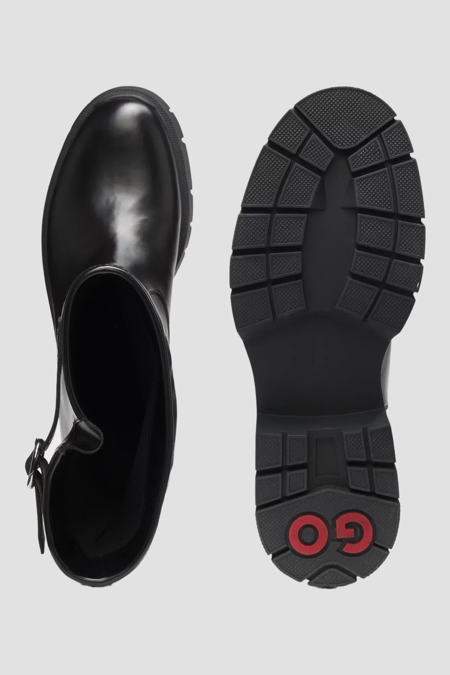 Женские черные сапоги HUGO 50552735;001