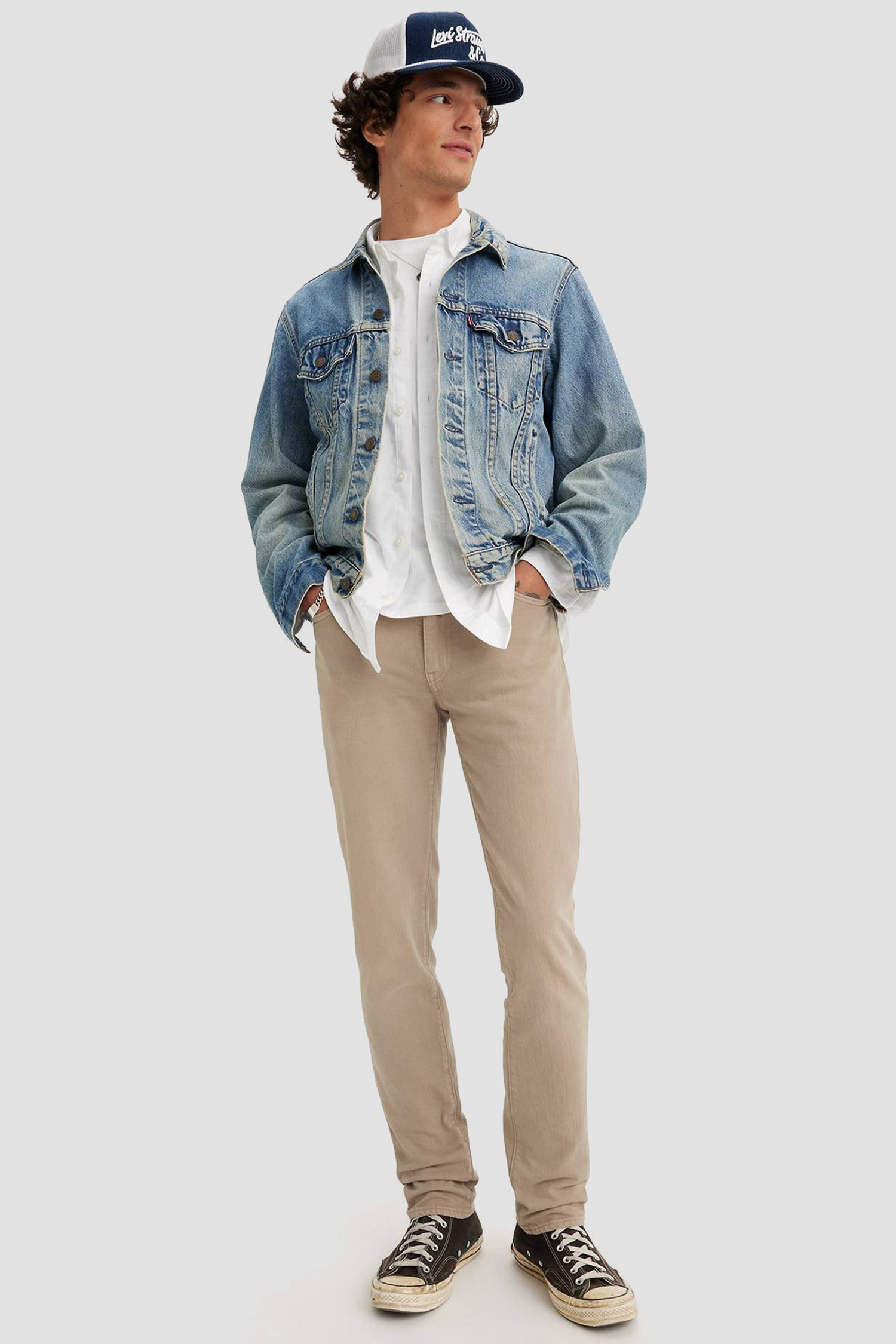 Чоловічі бежеві джинси 511™ Slim Levi’s® 04511;5816