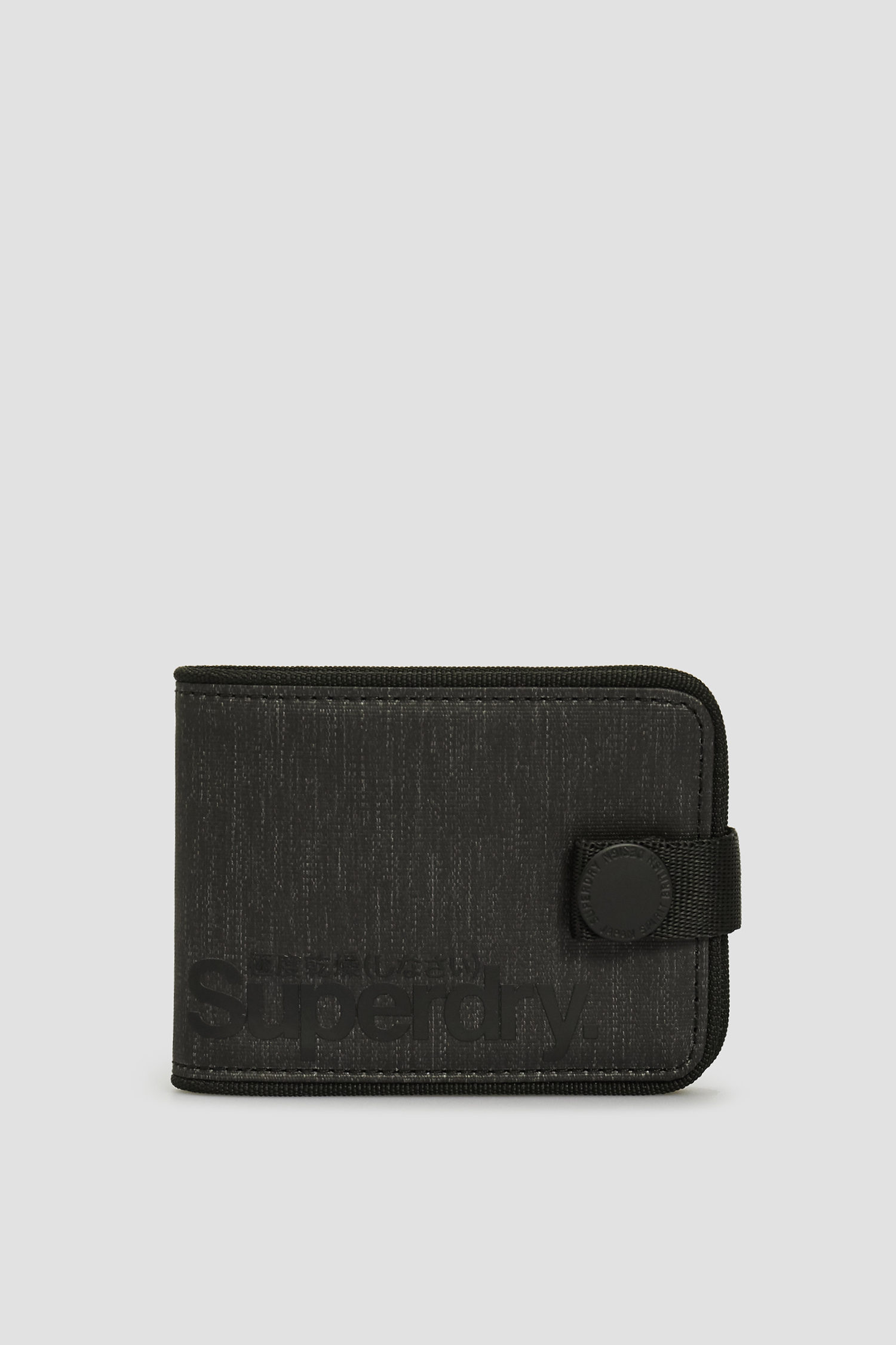 Чоловічий чорний гаманець SuperDry M9810017A;02A
