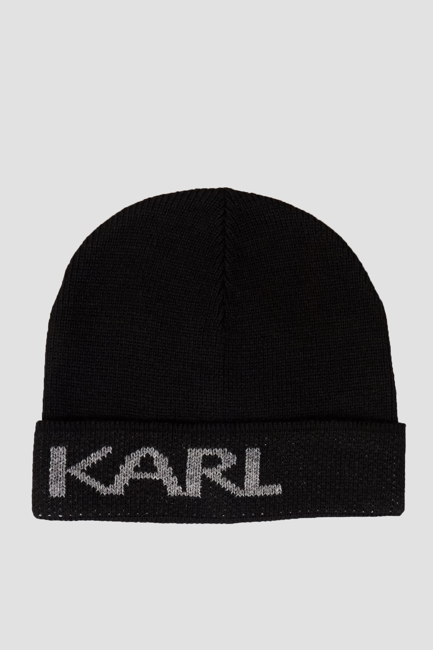 Мужская черная шапка Karl Lagerfeld 502322.805601;990