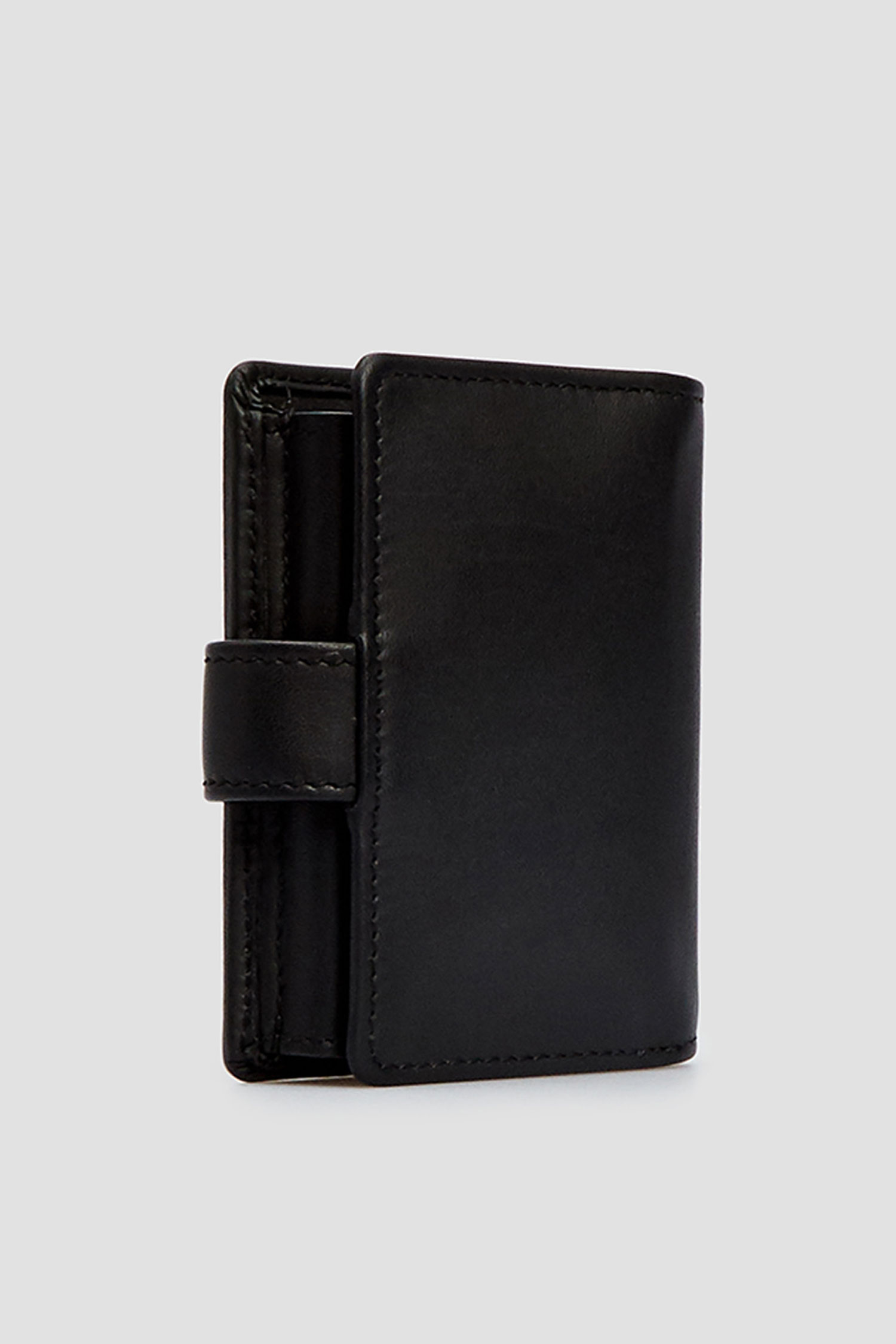 Чоловічий чорний шкіряний кардхолдер BOSS 50466991;001