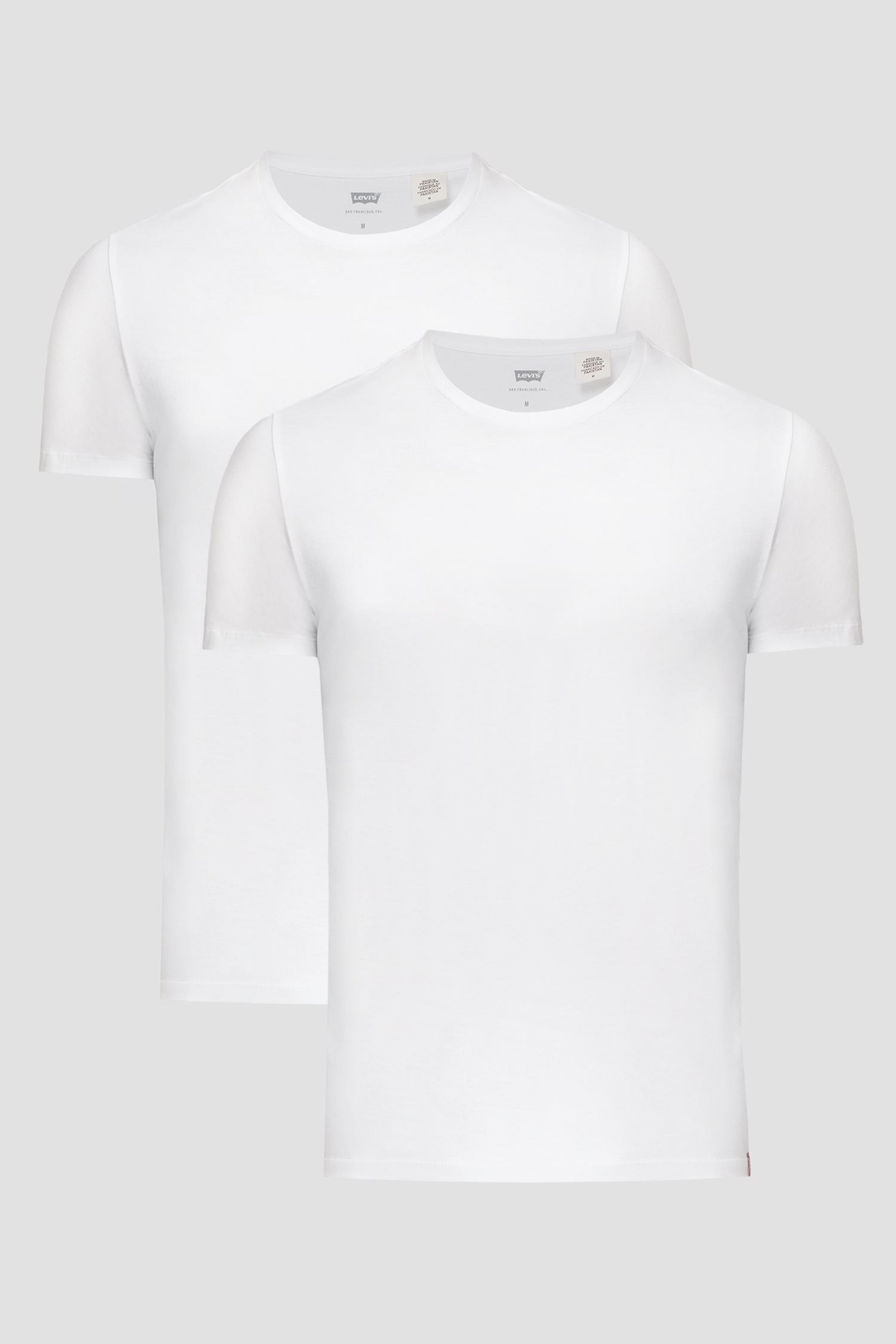 Мужские белые футболки (2 шт) Slim Fit Levi’s® 79541;0000