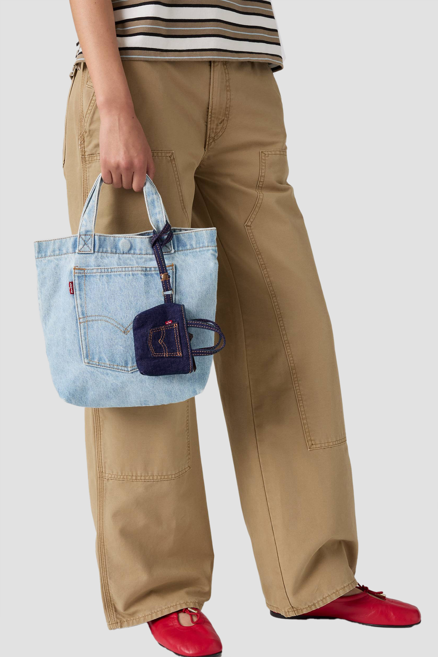 Женский темно-синий джинсовый брелок Levi’s® 0080A;0000
